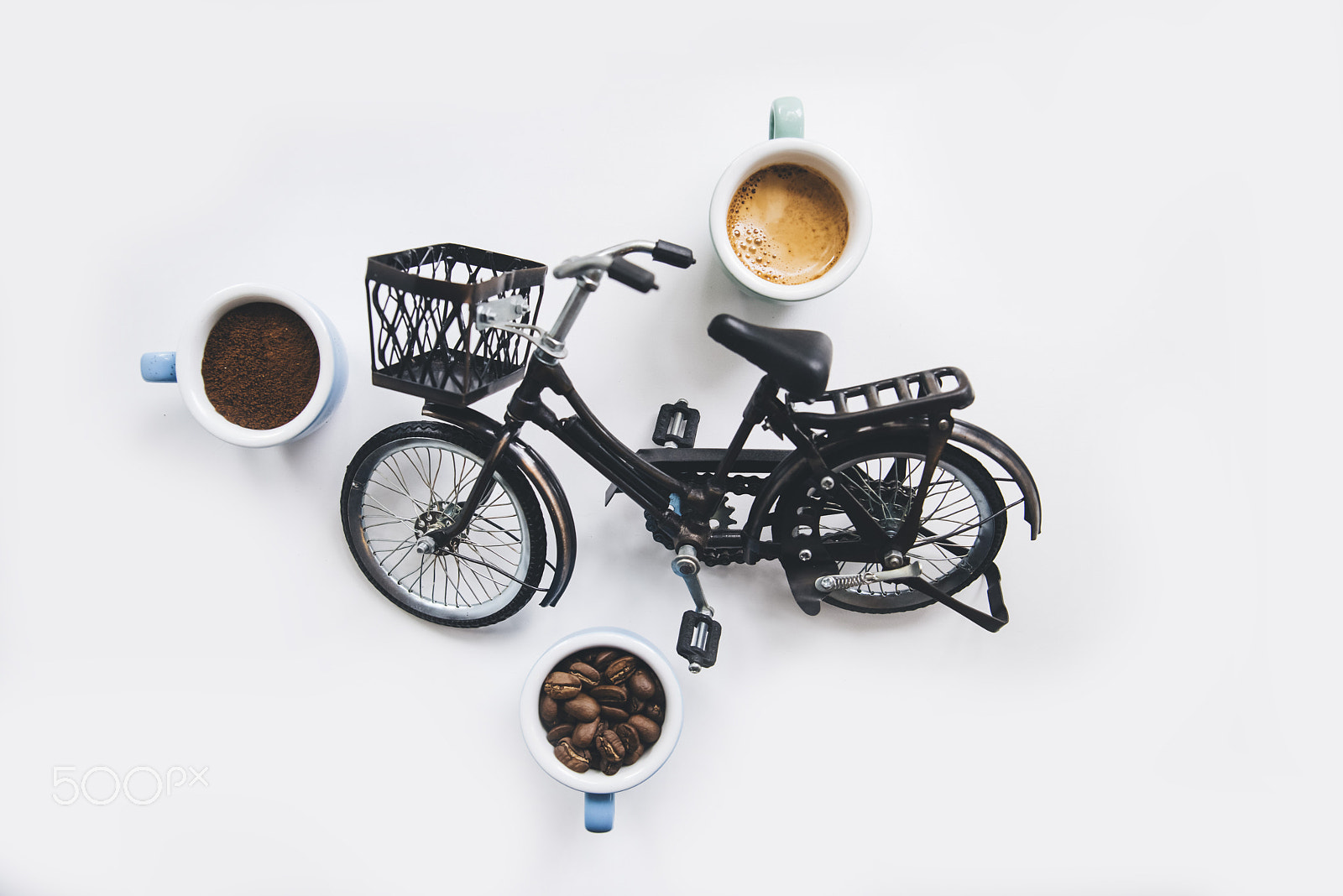 Nikon D810 + Tamron AF 28-75mm F2.8 XR Di LD Aspherical (IF) sample photo. Coffee and bicycle photography