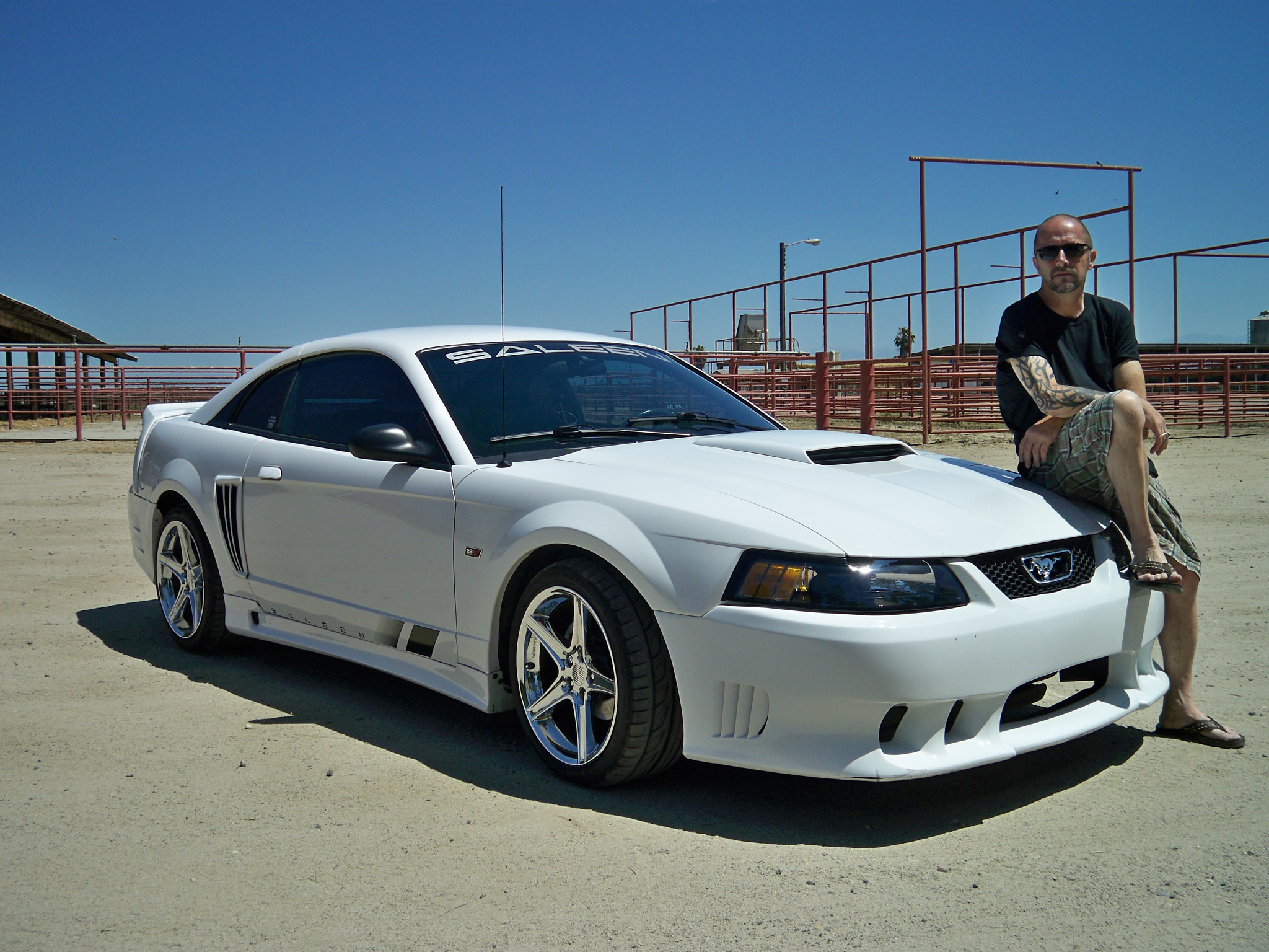Kodak EASYSHARE V1273 DIGITAL CAMERA sample photo. I miss this car, 2006 mustang saleen photography