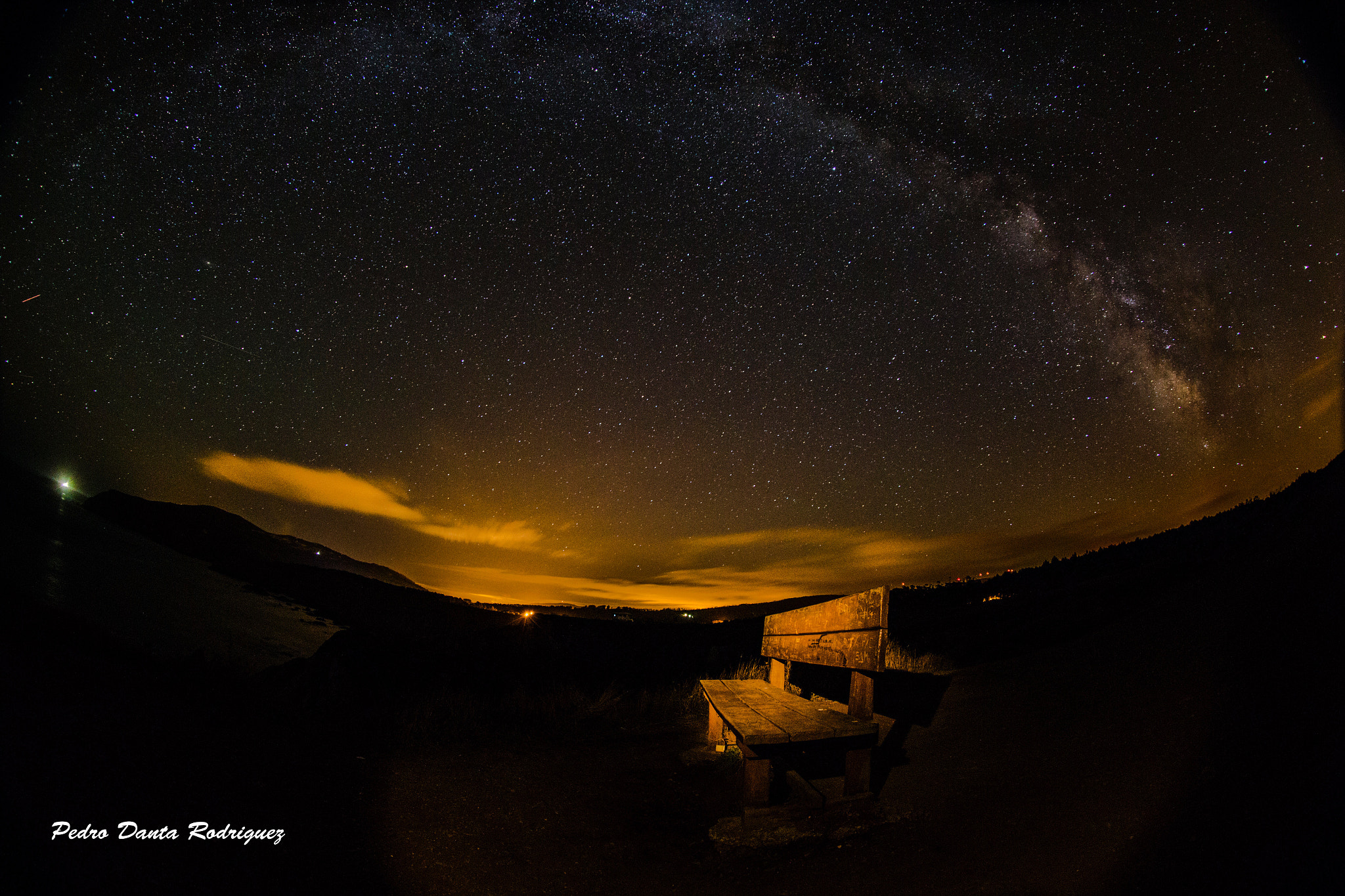 Canon EF 8-15mm F4L Fisheye USM sample photo. Vía láctea , acantilados en ortigueira. galicia. agosto 2016 photography