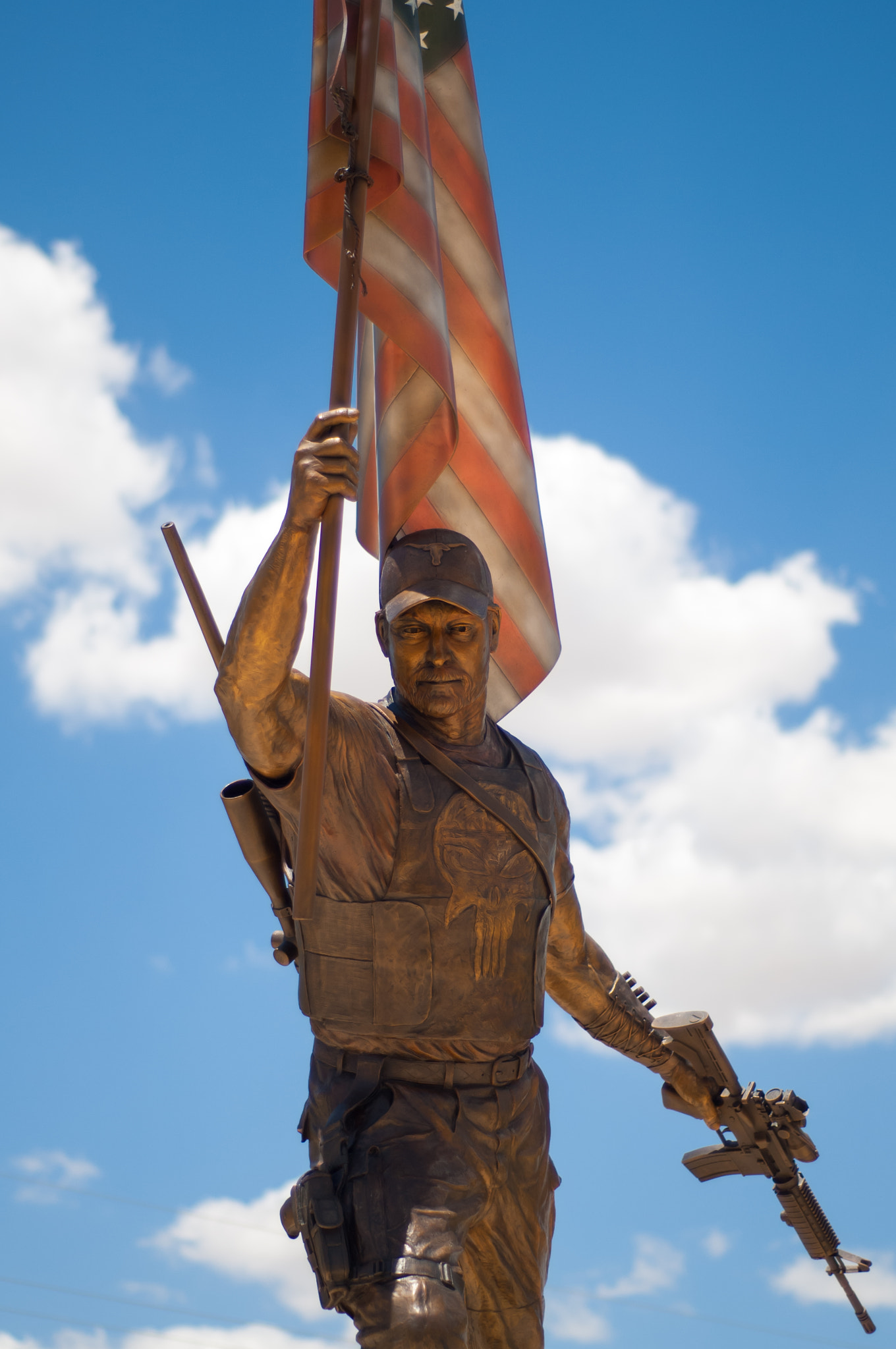 Nikon D2X + Nikon AF Nikkor 50mm F1.8D sample photo. Chris kyle "american sniper" memorial, odessa tx photography