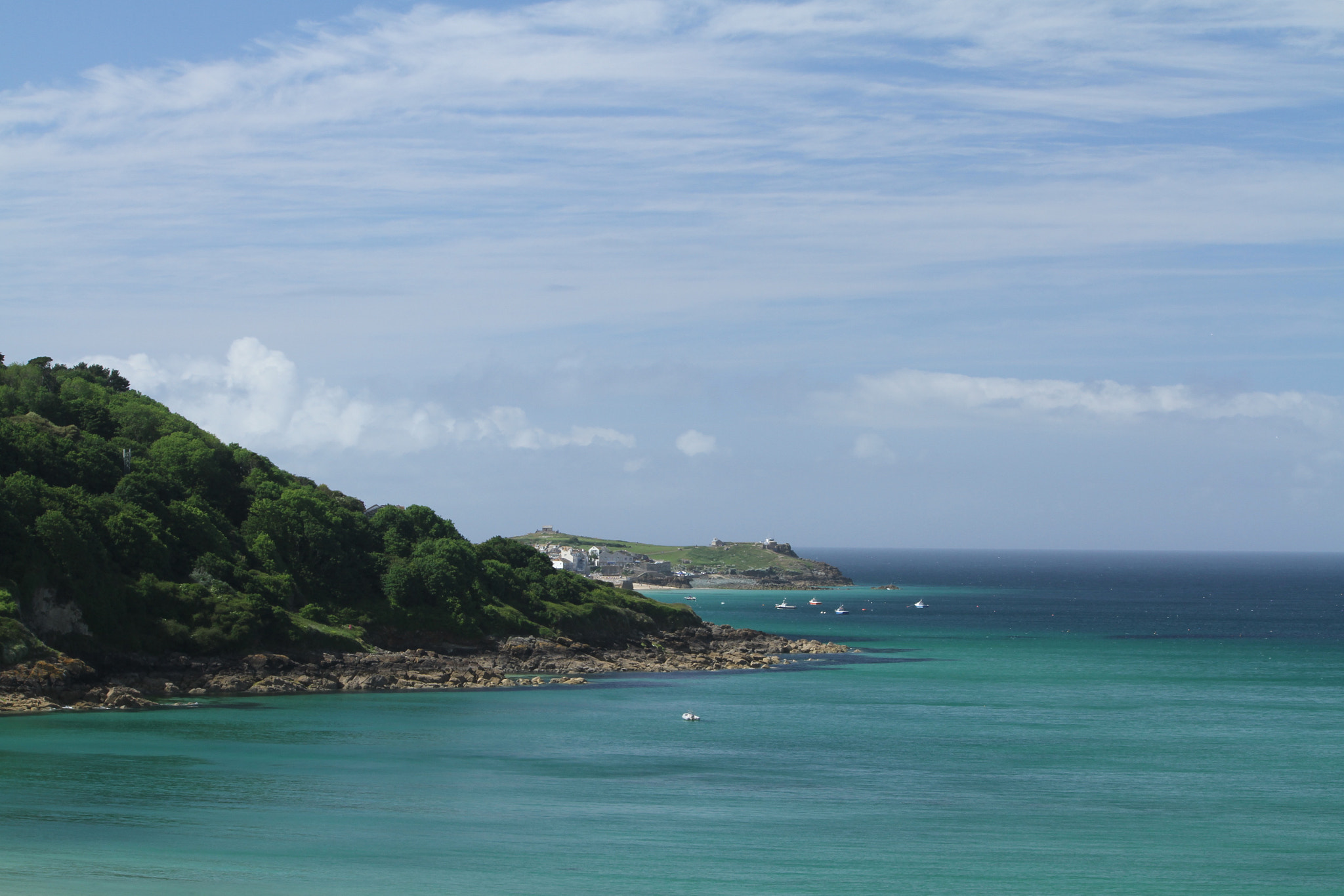 Canon EF-S 55-250mm F4-5.6 IS sample photo. Carbis bay photography