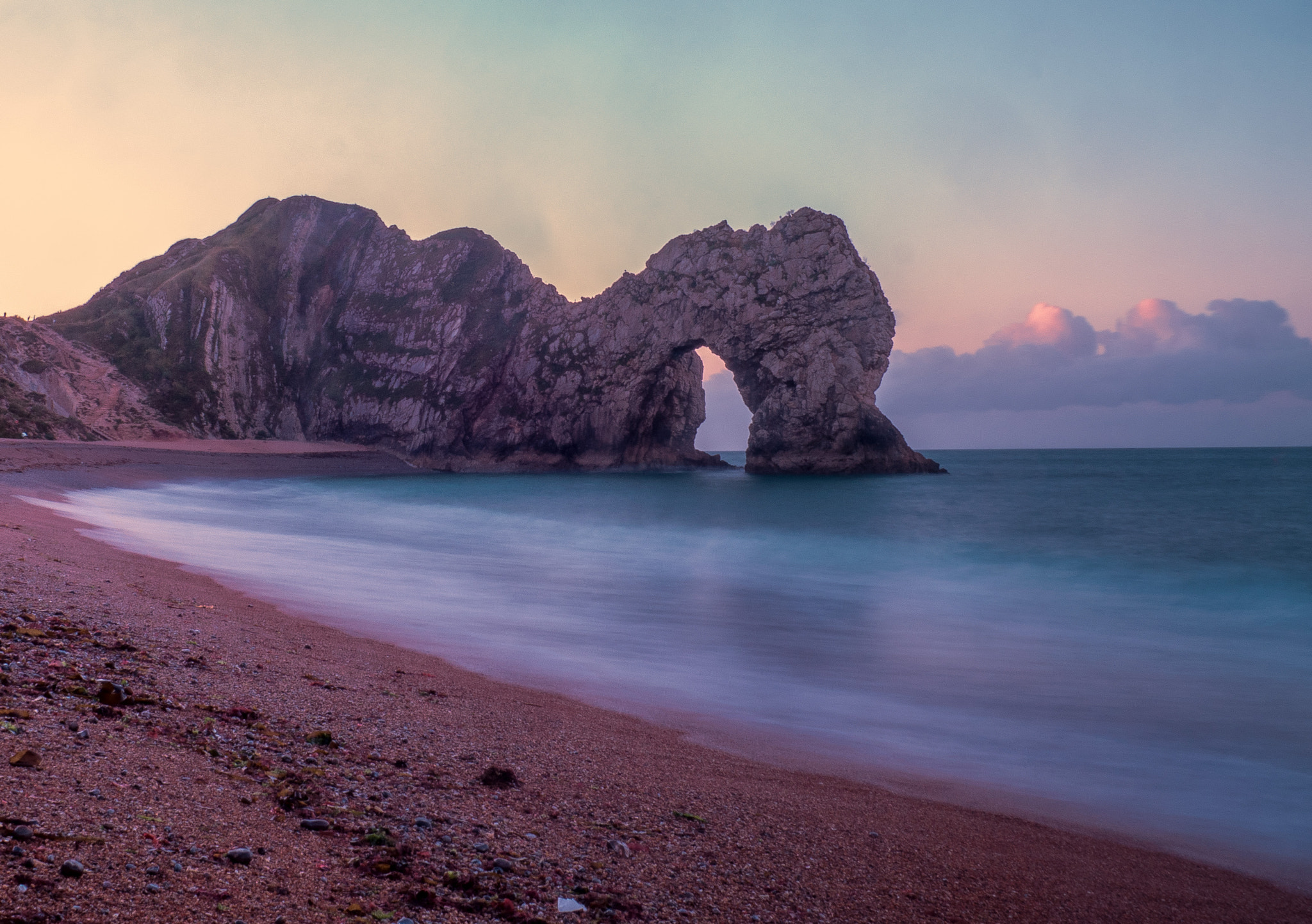 Olympus M.Zuiko Digital ED 14-42mm F3.5-5.6 sample photo. Durdle door photography