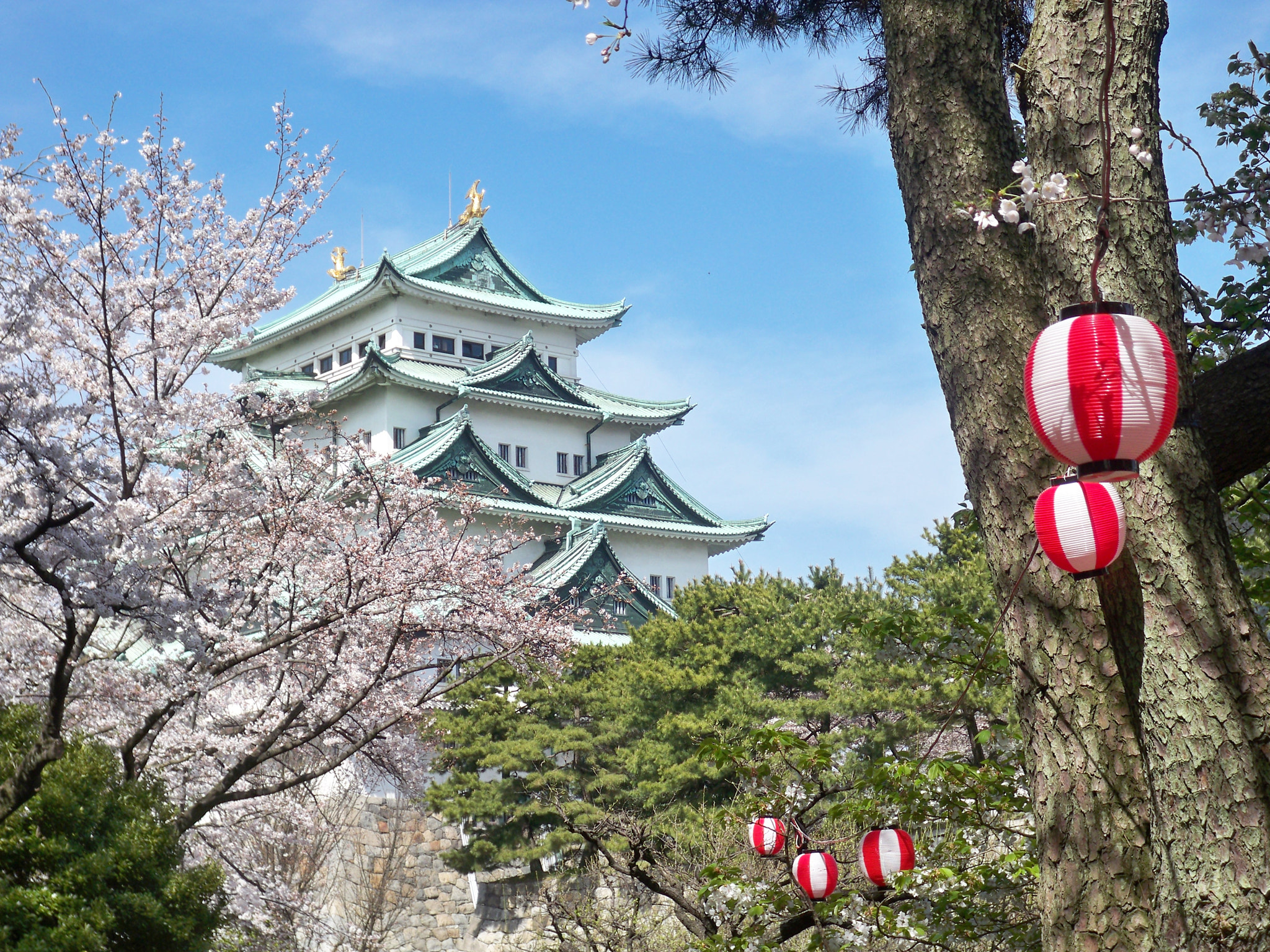 Kodak EasyShare M1033 sample photo. Nagoya castel, japan photography