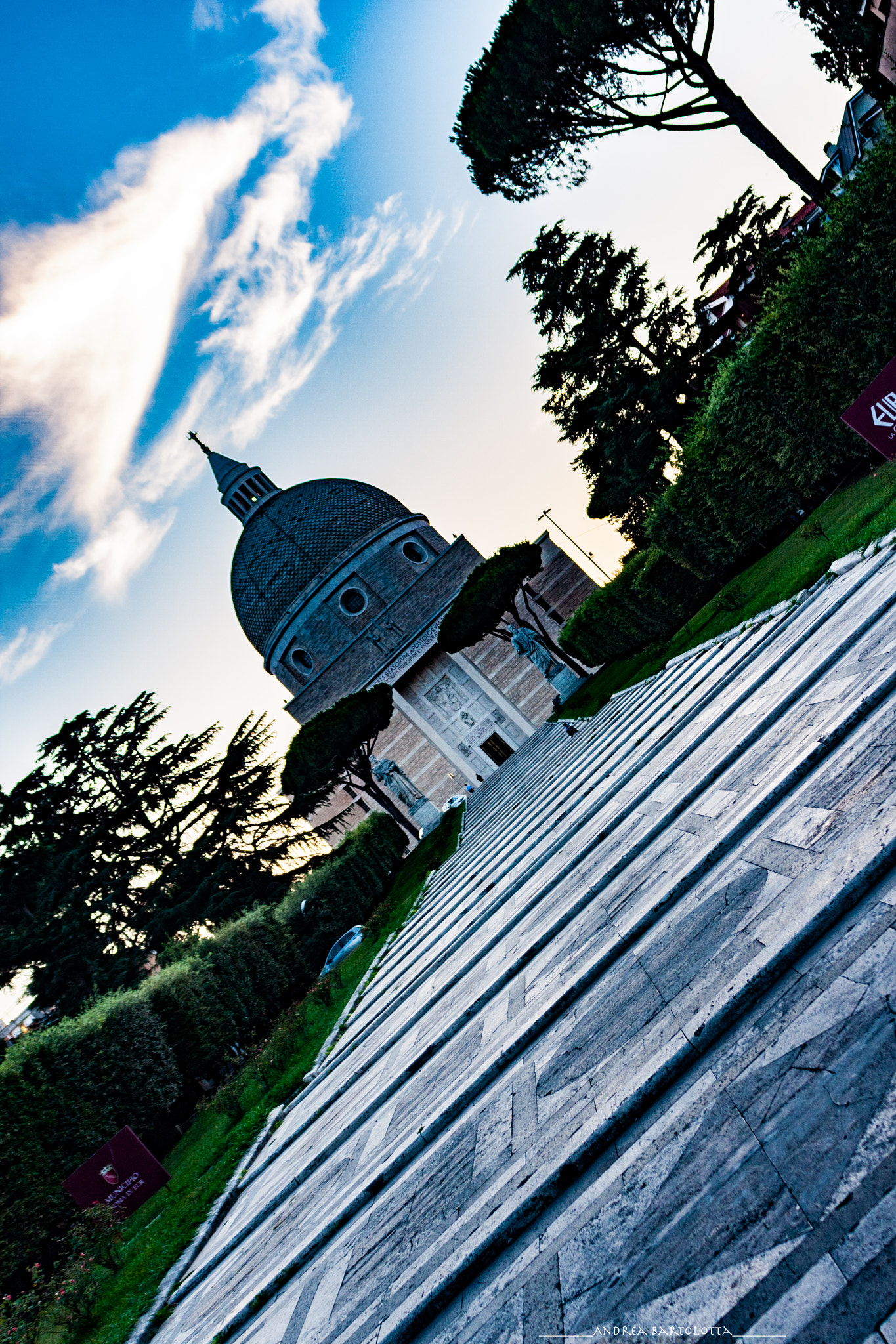 Canon EOS 40D + Sigma 24-70mm F2.8 EX DG Macro sample photo. Rome eur district basilica s. pietro e paolo photography