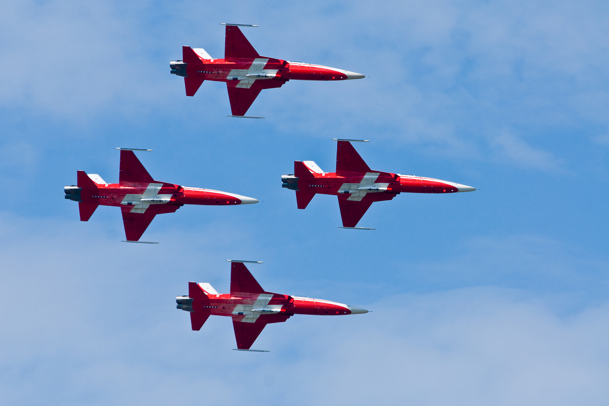 Sony Alpha DSLR-A700 + Sony 70-400mm F4-5.6 G SSM sample photo. Patrouille suisse photography