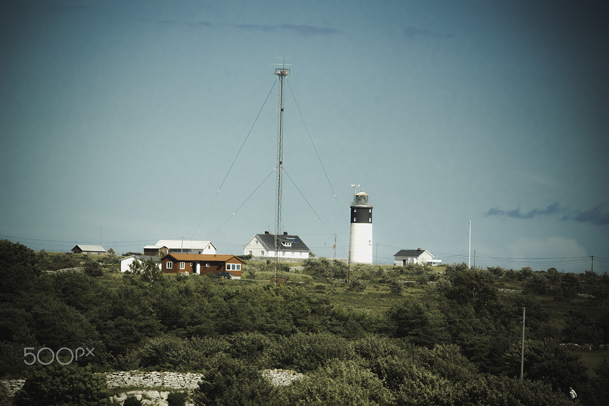 Sony ILCA-77M2 + Sigma 70-200mm F2.8 EX DG Macro HSM II sample photo. Lighthouse in hoburg photography