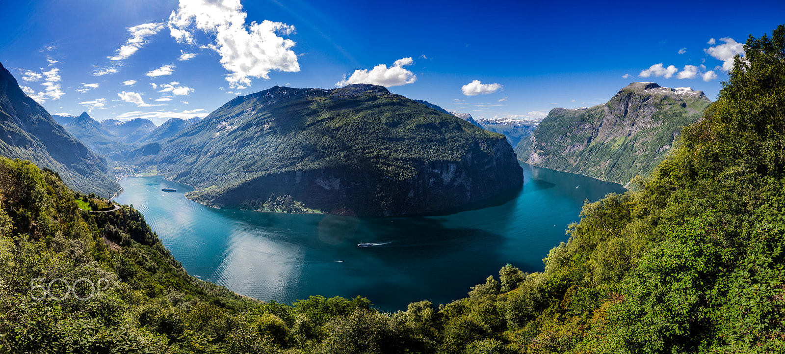 Canon EOS 50D sample photo. Geiranger fjord photography