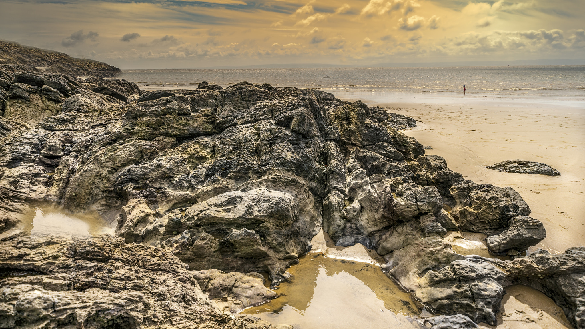 Nikon D610 + Sigma 10-20mm F3.5 EX DC HSM sample photo. Rock pools photography