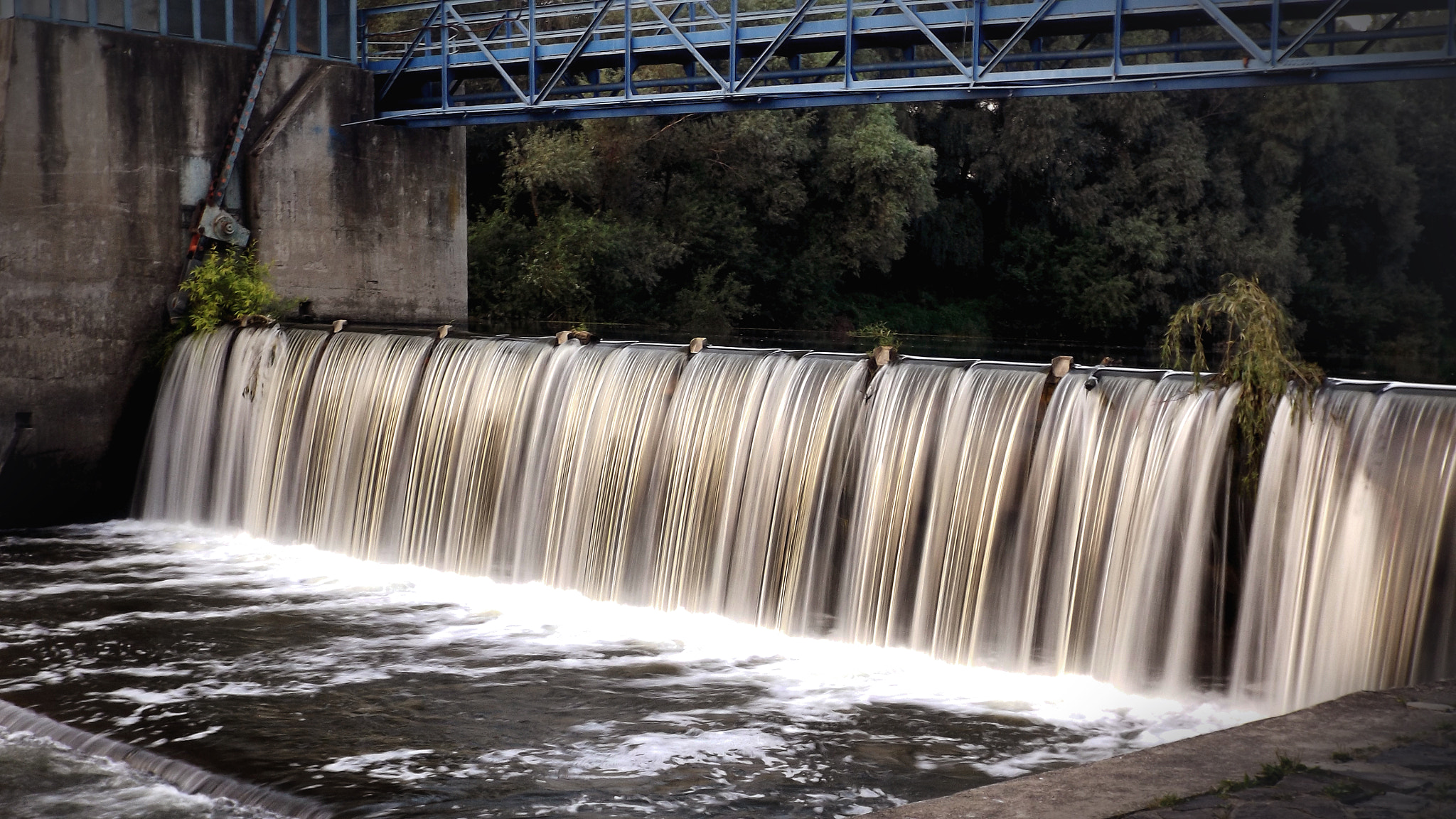 Fujifilm FinePix S4700 sample photo. Barrage in laborec river photography