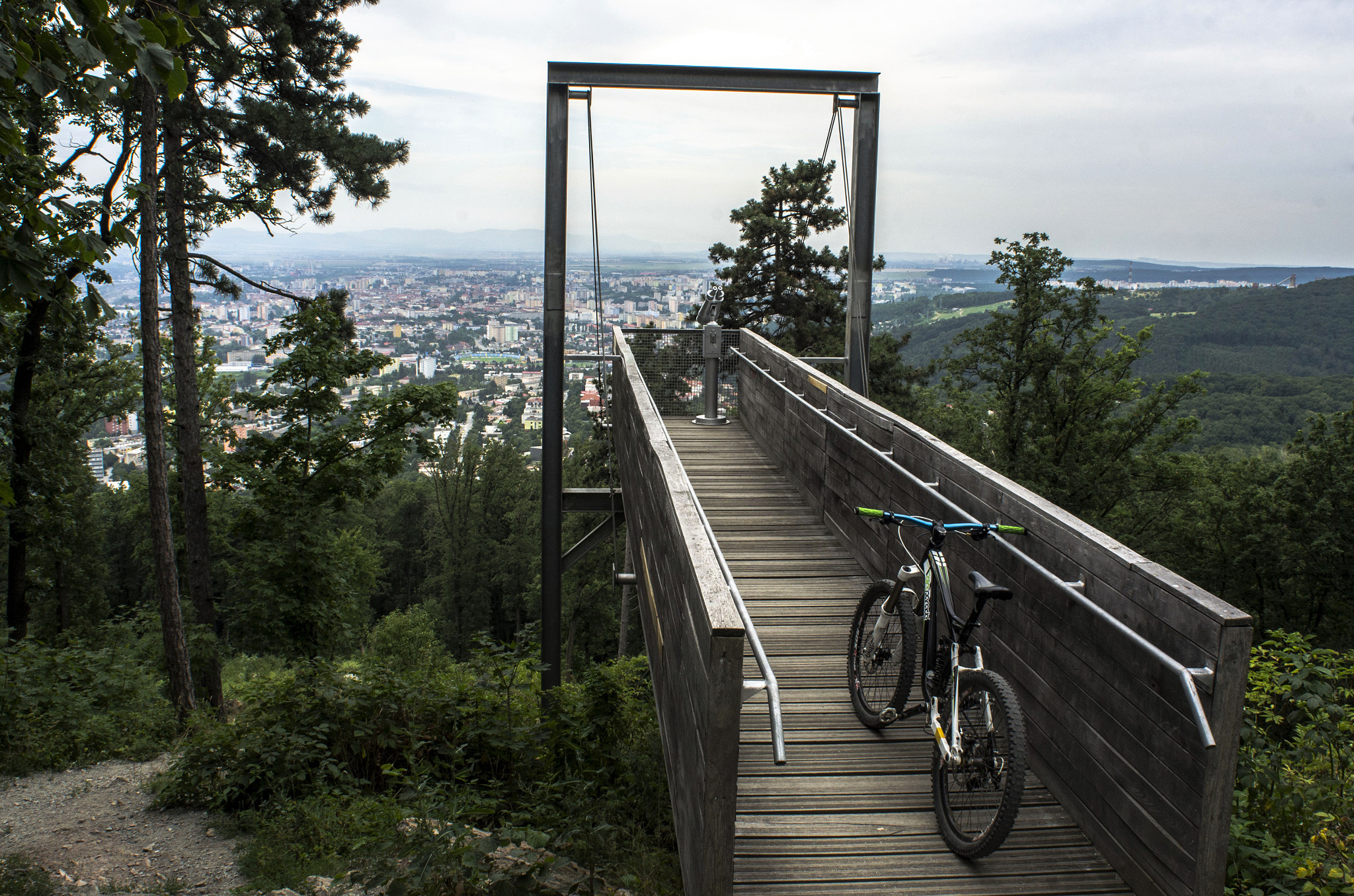 Nikon D7000 + Nikon AF Nikkor 20mm F2.8D sample photo. Košice from above photography
