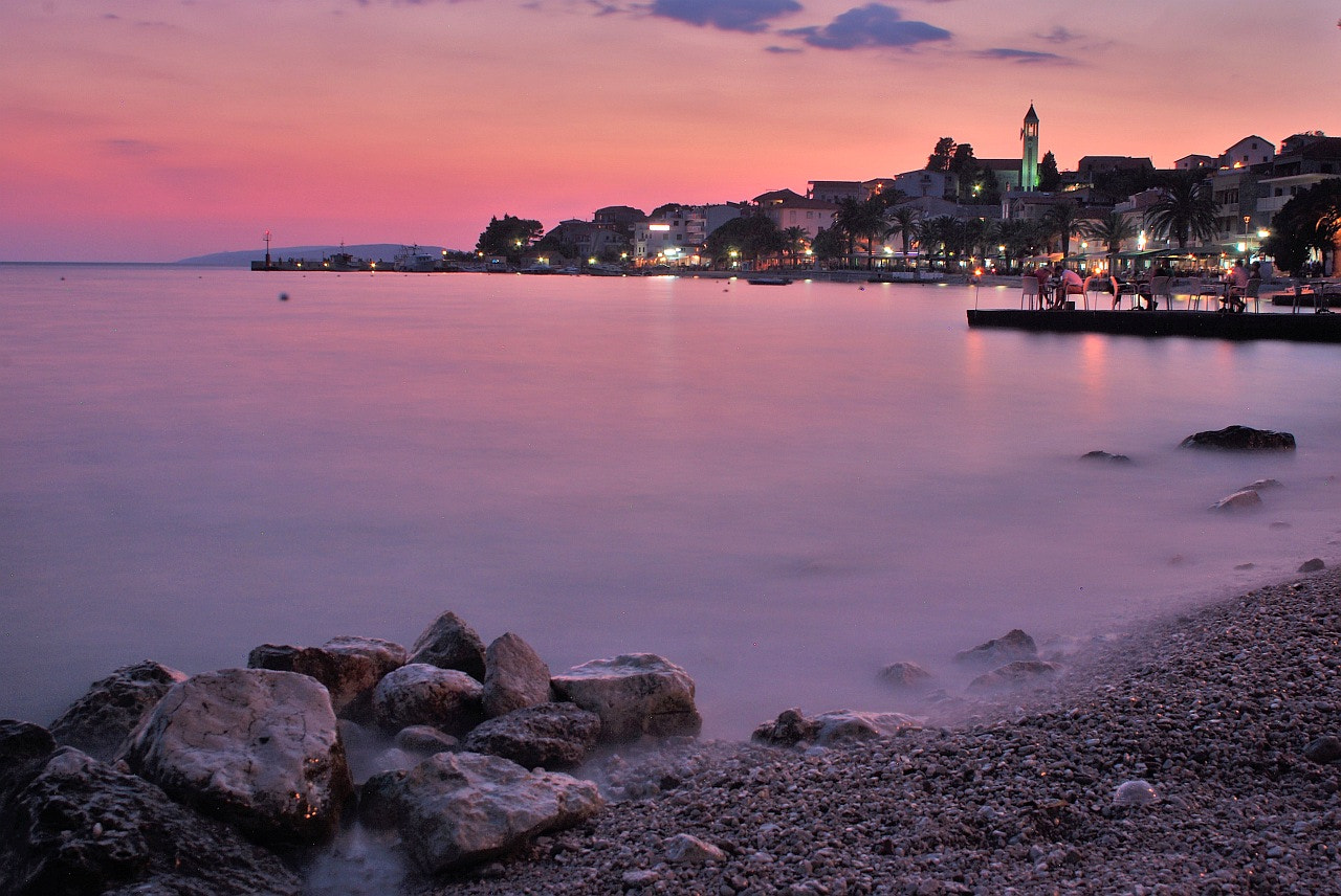 smc PENTAX-FA 28-105mm F3.2-4.5 AL[IF] sample photo. Sunset in gradac, croatia photography