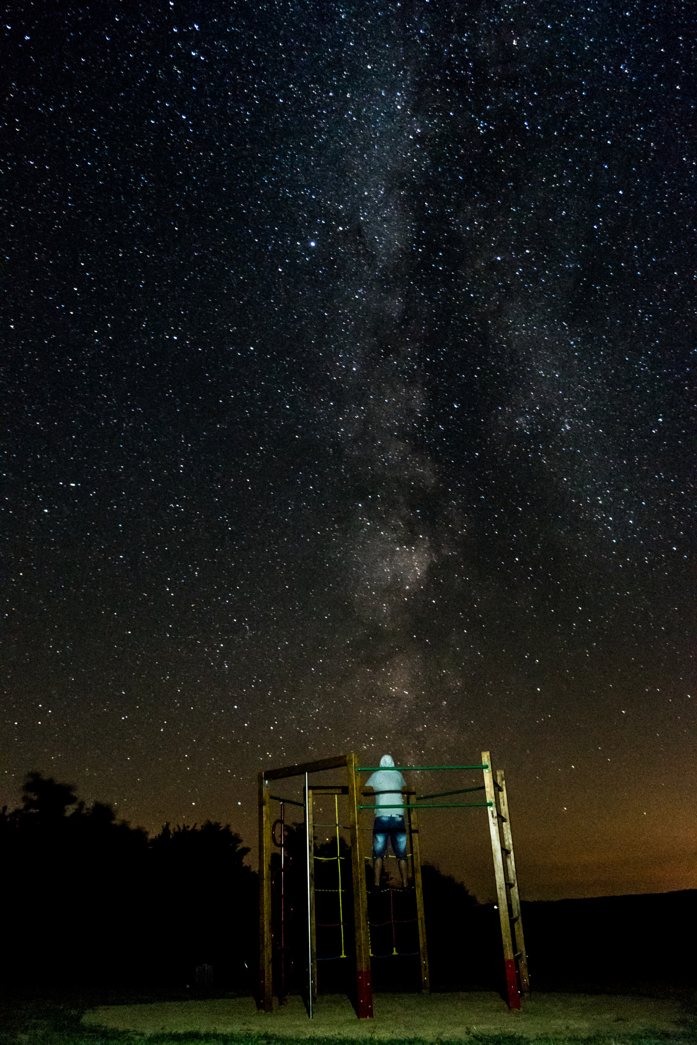 Sony SLT-A68 sample photo. Milky way test photography