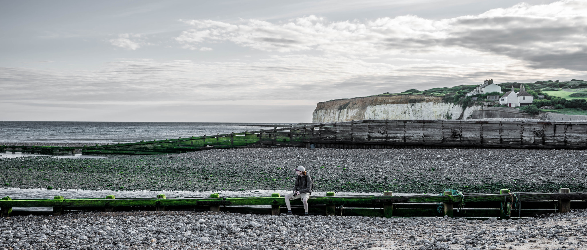Sony a7R + Sony 70-400mm F4-5.6 G SSM sample photo. Cuckmere haven photography