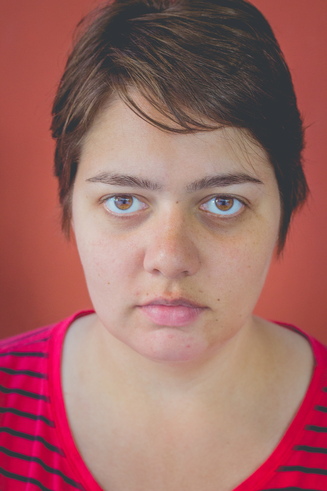 Canon EF 50mm F1.8 II sample photo. Her eyes. photography