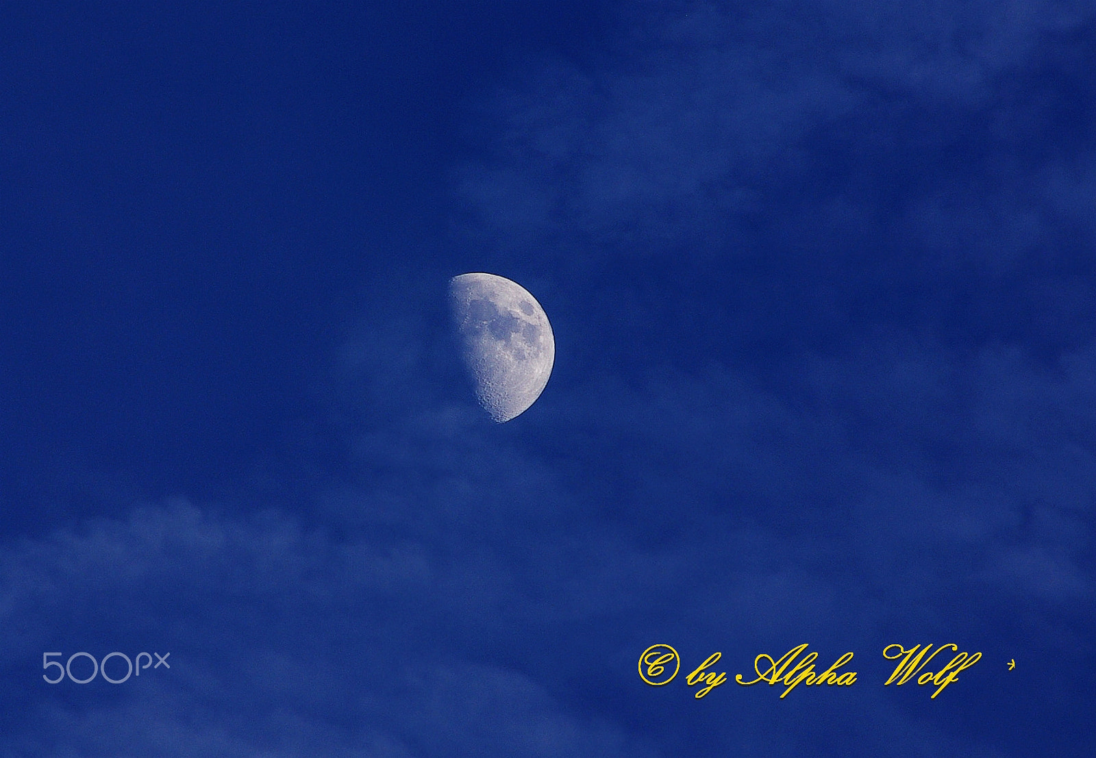 Pentax K10D sample photo. Moon photography