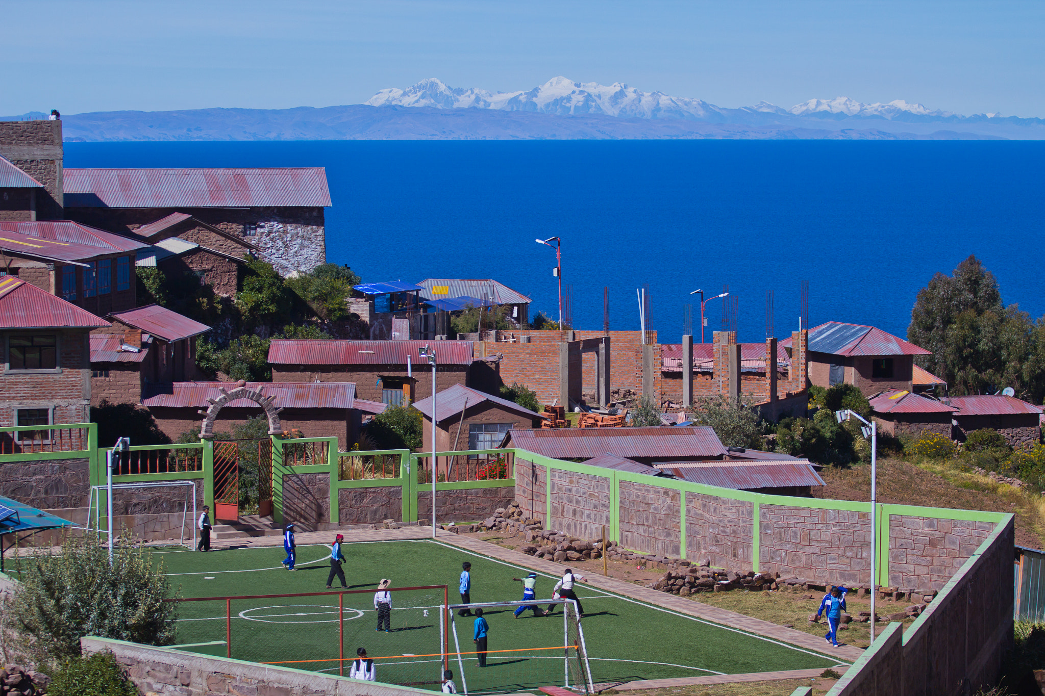 Taquile Island Football Pitch