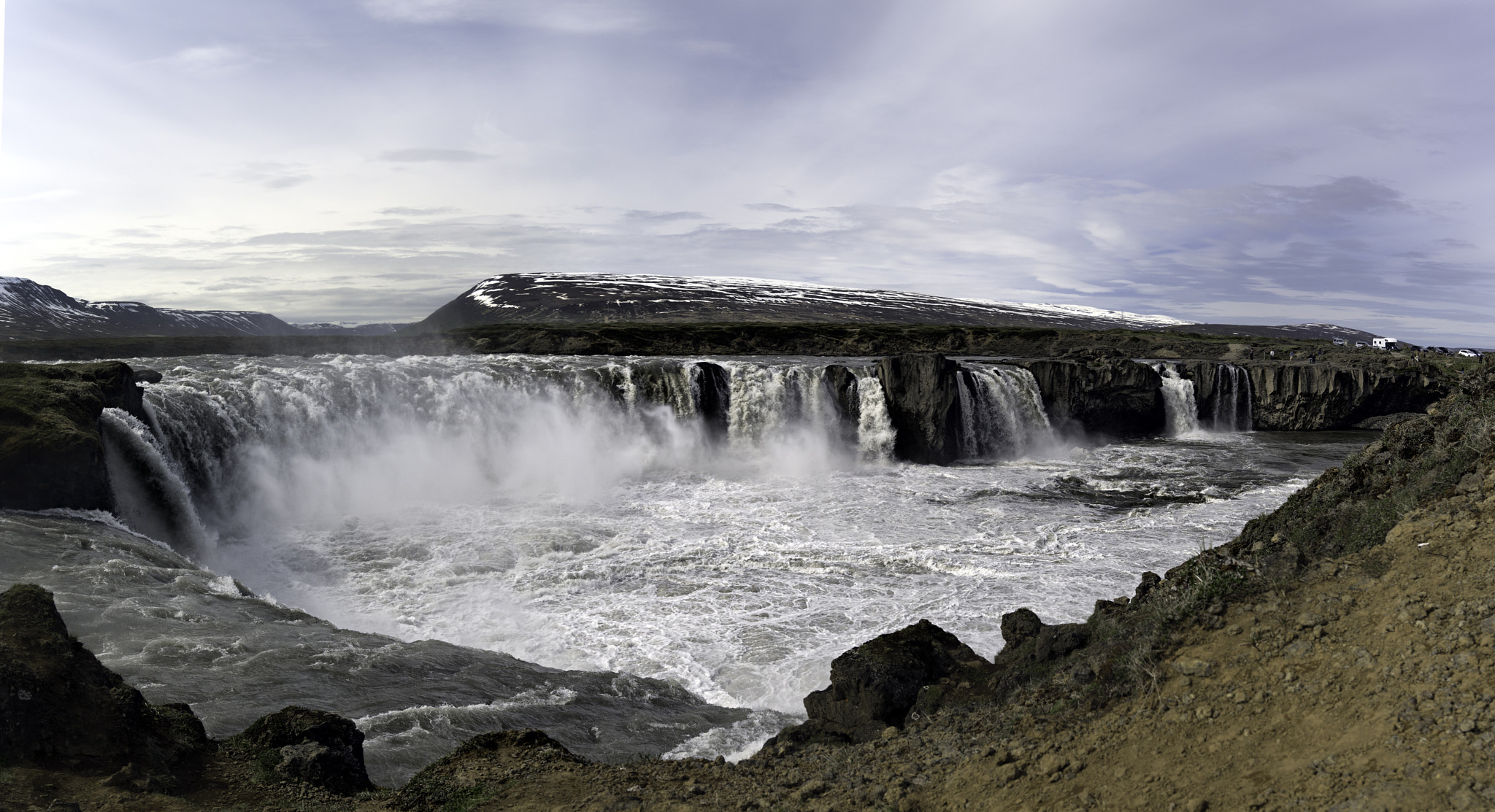 Pentax 645D sample photo. Godafoss island photography