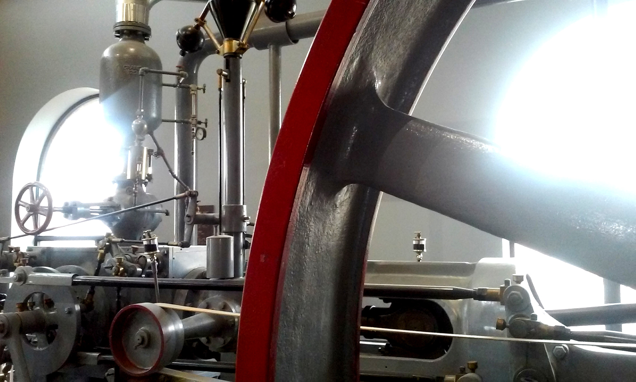 LG L70 CDMA sample photo. Old stationary steam engine photography