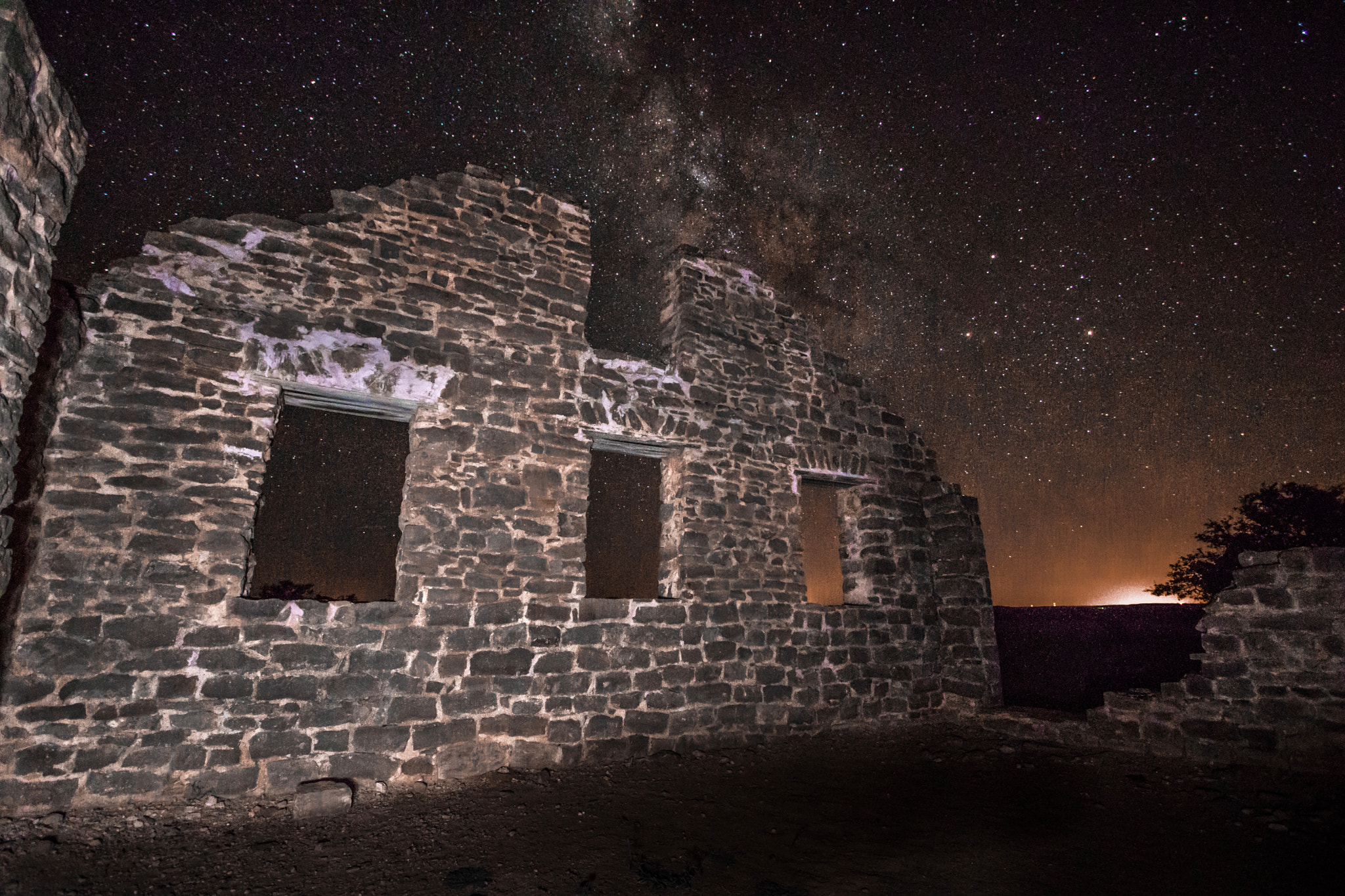 Canon EOS 760D (EOS Rebel T6s / EOS 8000D) sample photo. Fort griffin milky way photography