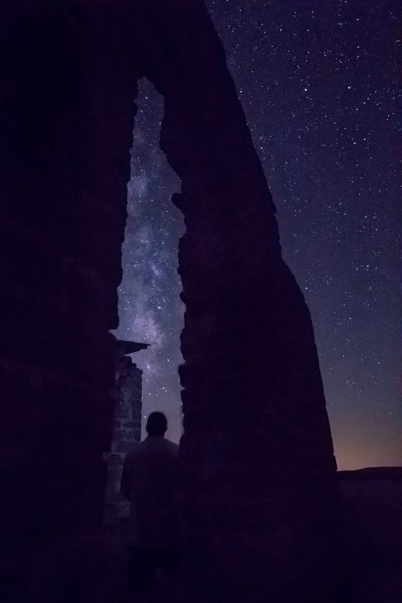 Canon EOS 760D (EOS Rebel T6s / EOS 8000D) sample photo. Fort griffin milky way photography