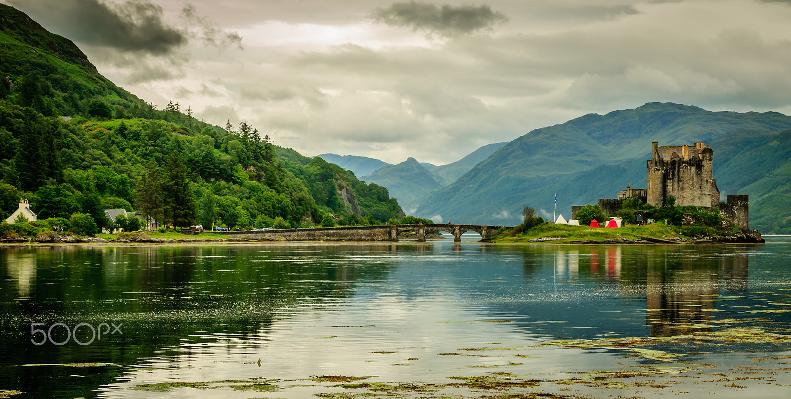 Tamron SP 24-70mm F2.8 Di VC USD sample photo. Eilean donan castle photography