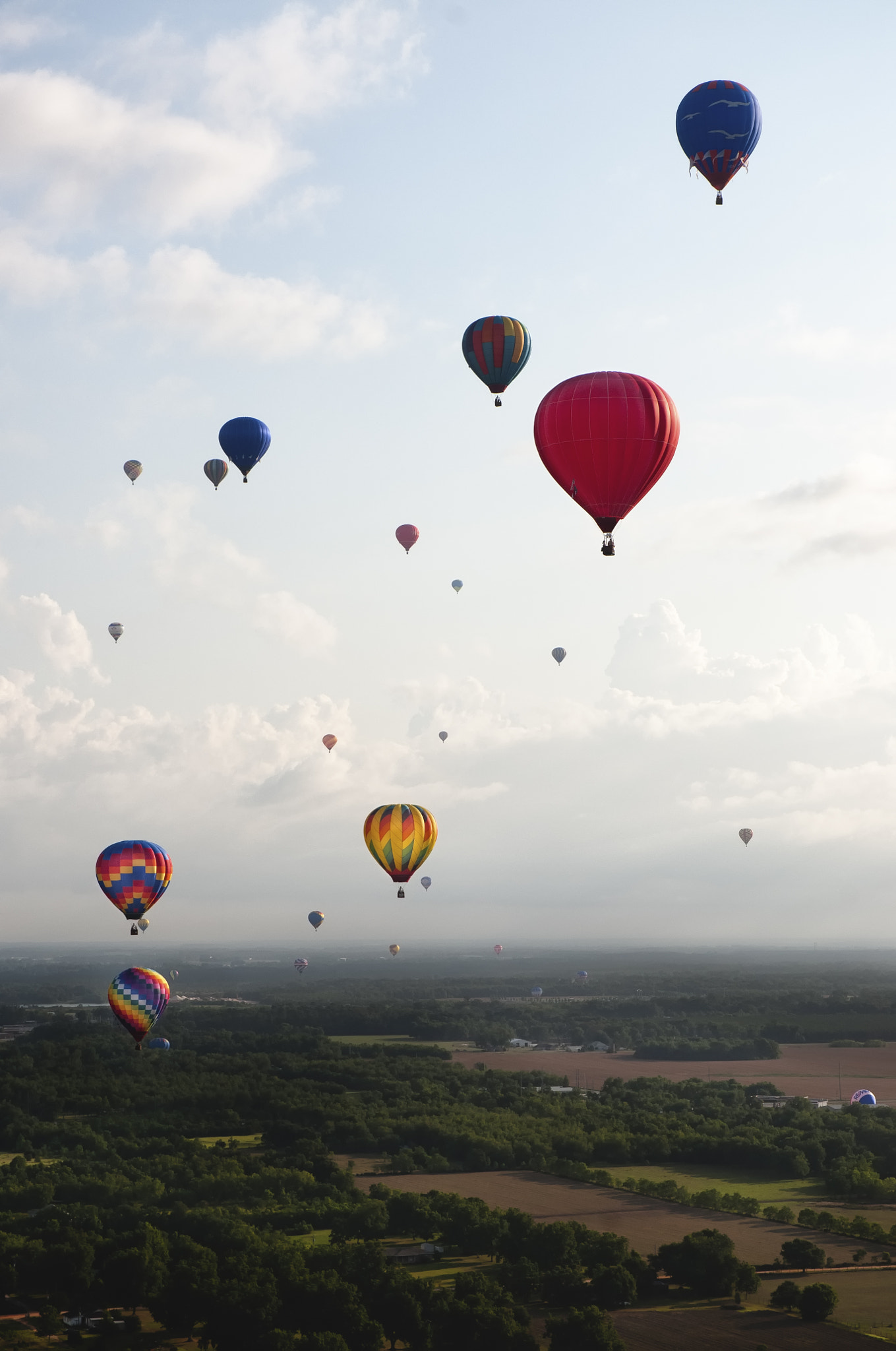 Nikon D300S sample photo. Aerial hot air balloons photography