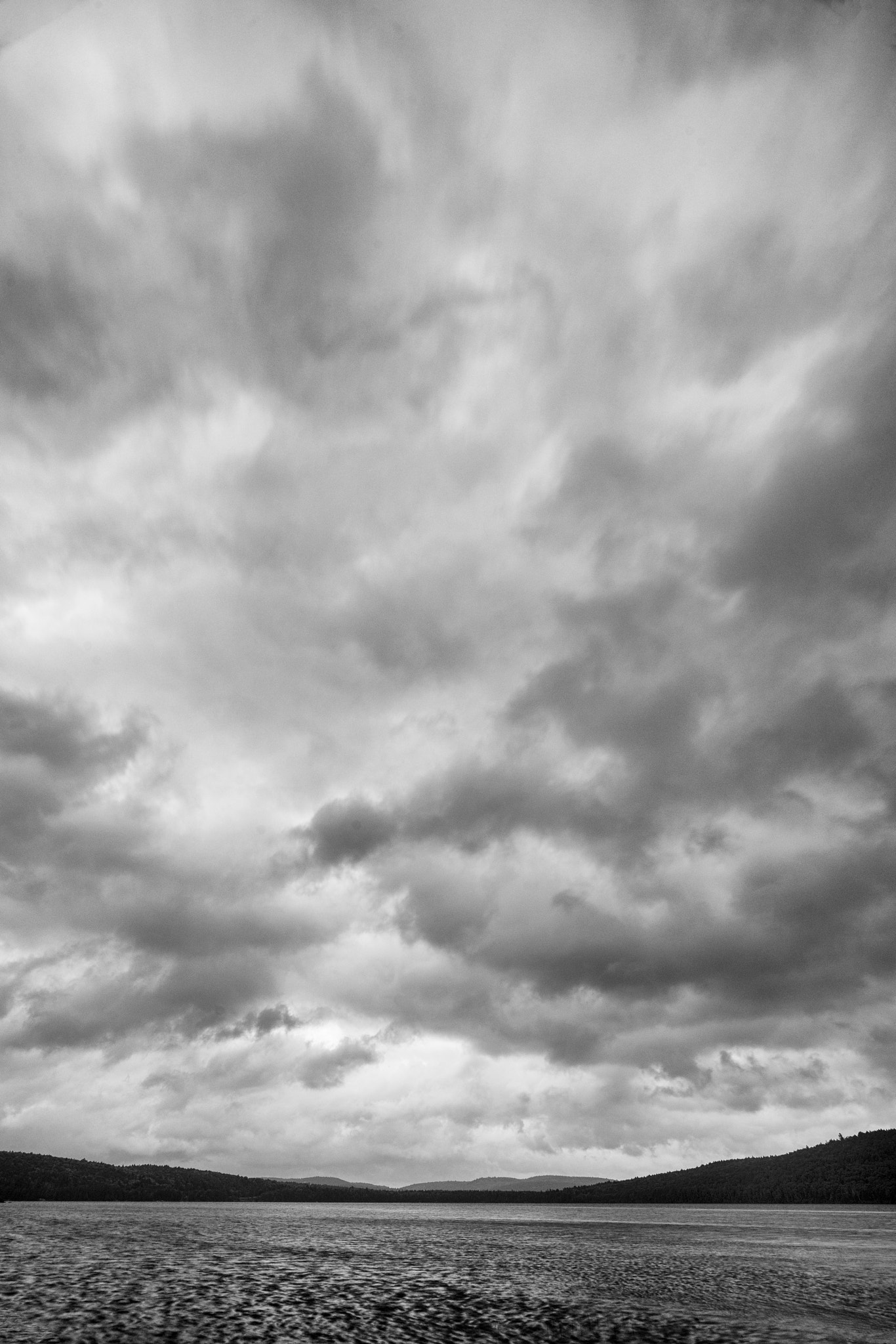 Sony Alpha DSLR-A900 + Sony 20mm F2.8 sample photo. Clouds over lake of two rivers photography