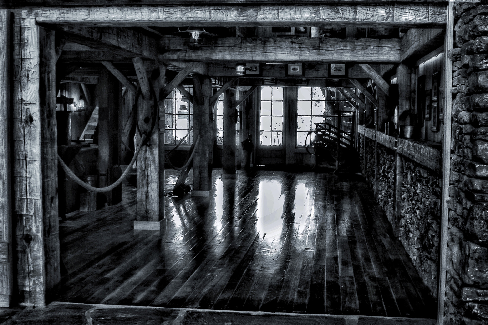 Tamron AF 28-200mm F3.8-5.6 XR Di Aspherical (IF) Macro sample photo. Inside the mill at dogwood canyon photography