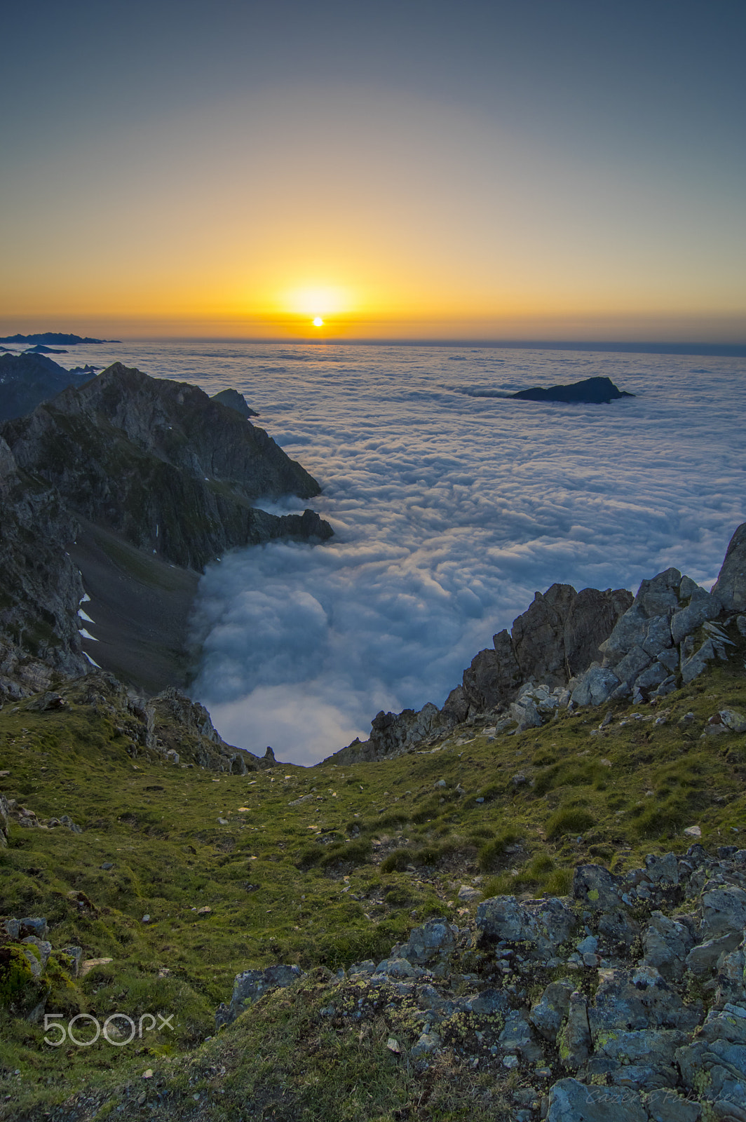 Pentax K-3 + Pentax smc DA 12-24mm F4.0 ED AL (IF) sample photo. Sunset on the bigorre photography