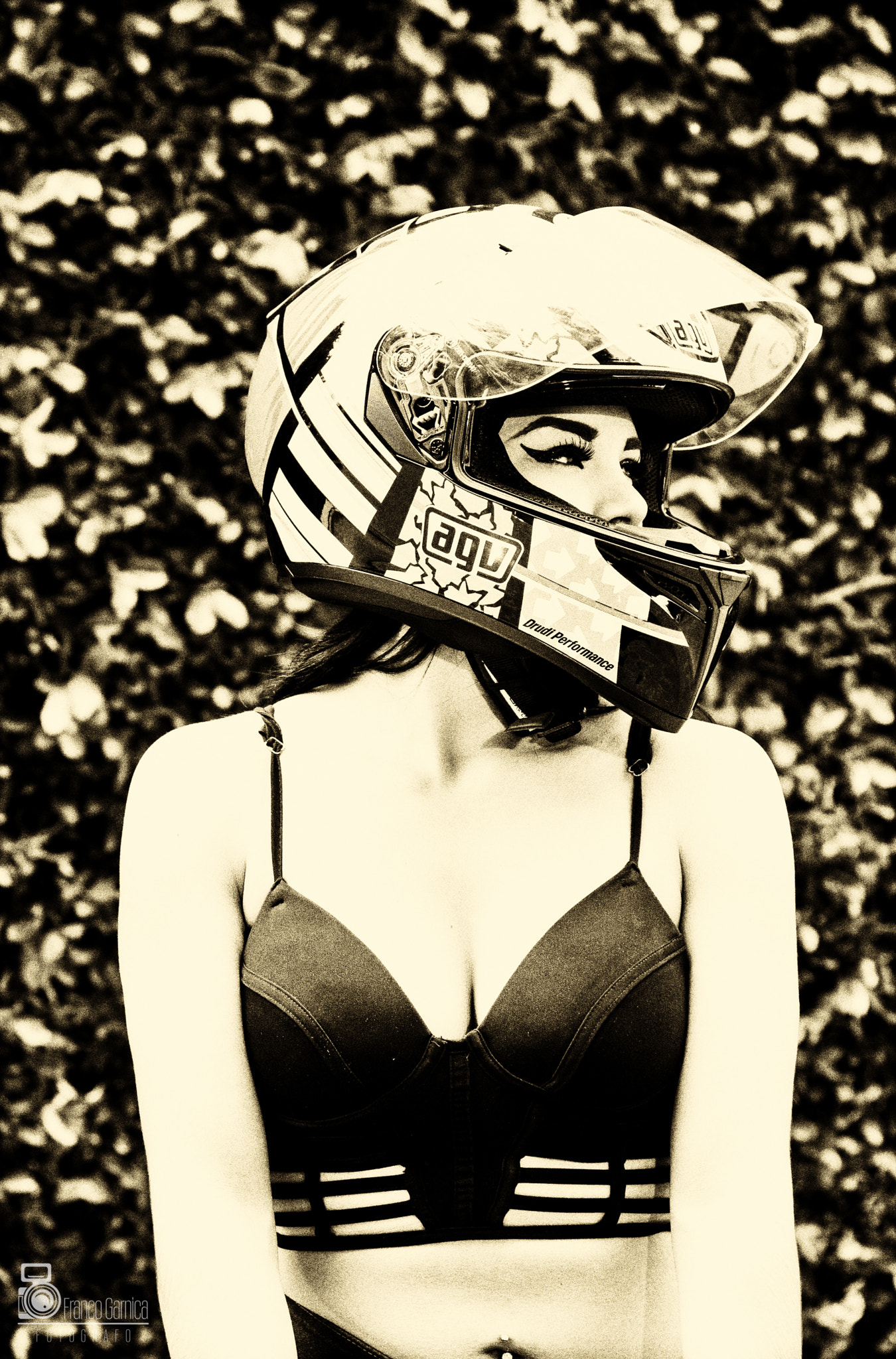 Sigma 50mm F1.4 EX DG HSM sample photo. Biker - girl photography