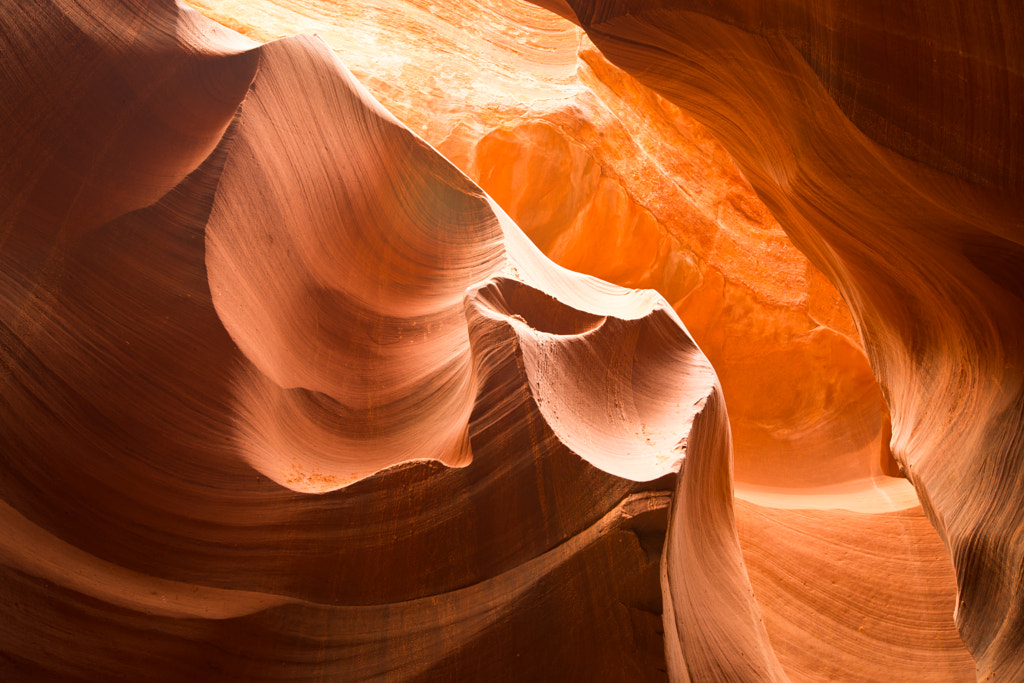 the rocks in Antelope canyon by David C. / 500px