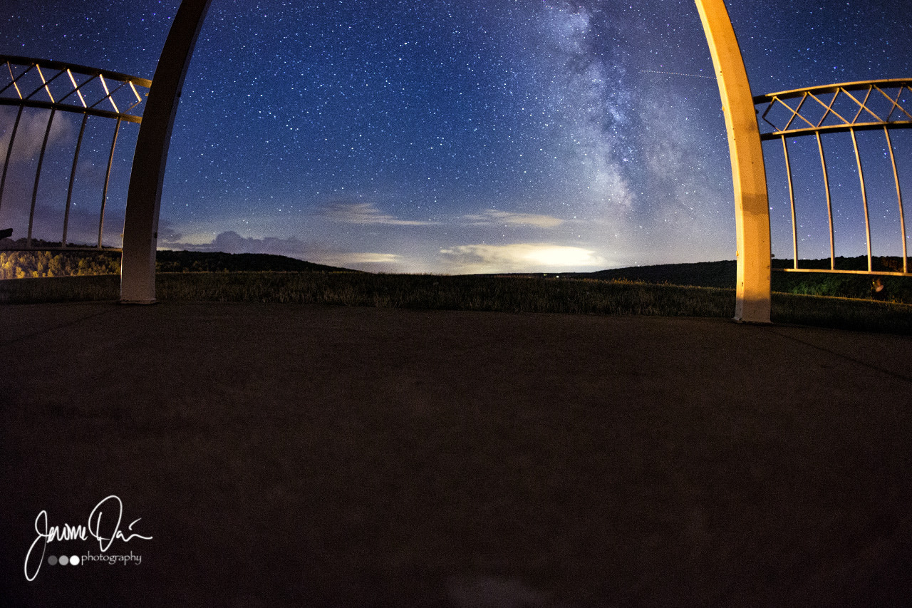 Canon EOS-1D X + Canon EF 15mm F2.8 Fisheye sample photo. Milky way photography