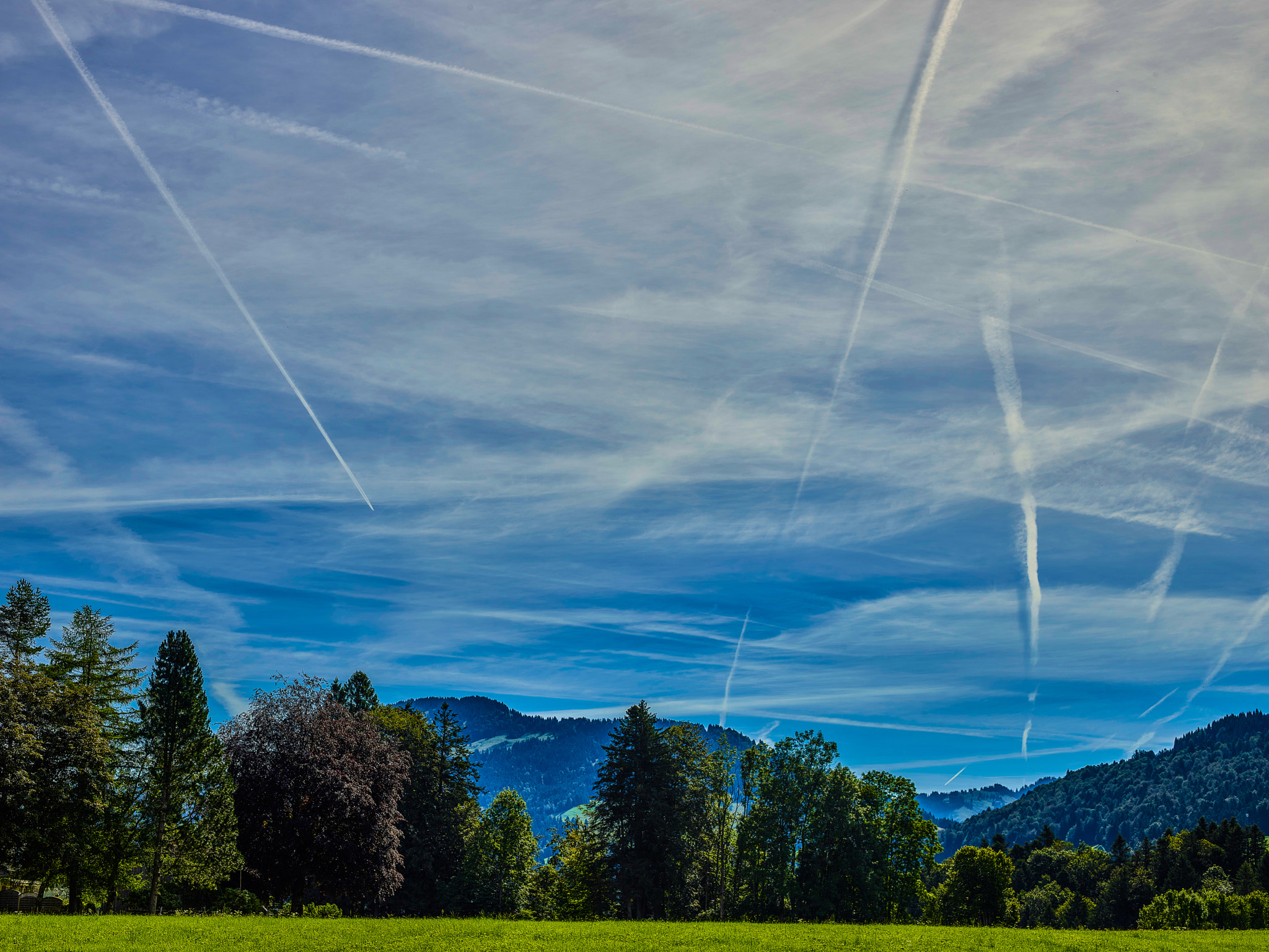 Phase One IQ3 100MP sample photo. Sky paintings photography