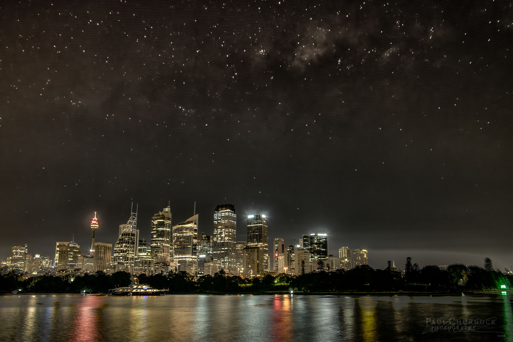 Nikon D3300 + Samyang 16mm F2 ED AS UMC CS sample photo. Sydney stars photography