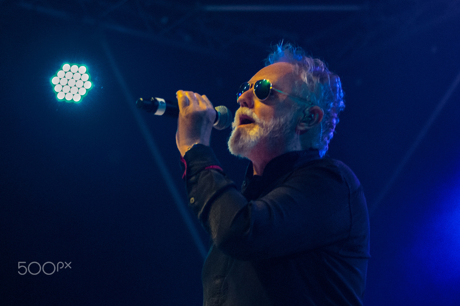 Nikon D7200 + Sigma 70-200mm F2.8 EX DG OS HSM sample photo. Roger taylor with the sas band at wickham festival 2016 photography