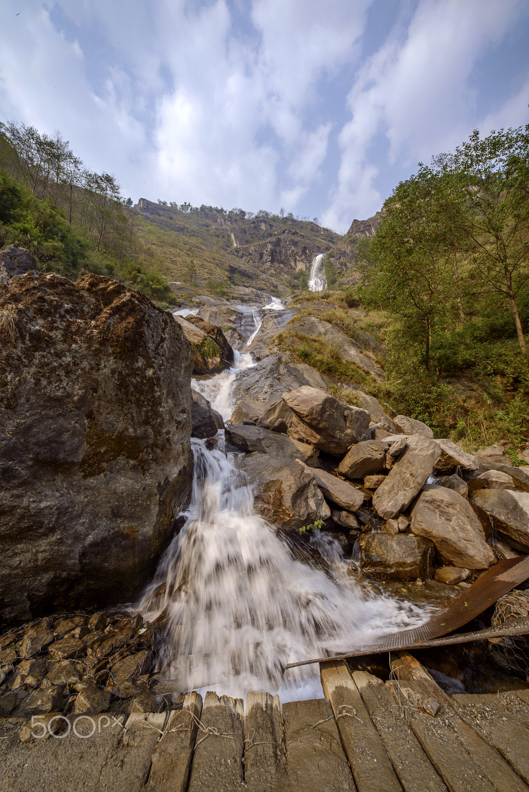 Sigma 12-24mm F4.5-5.6 EX DG Aspherical HSM sample photo. " ruptse fall " photography