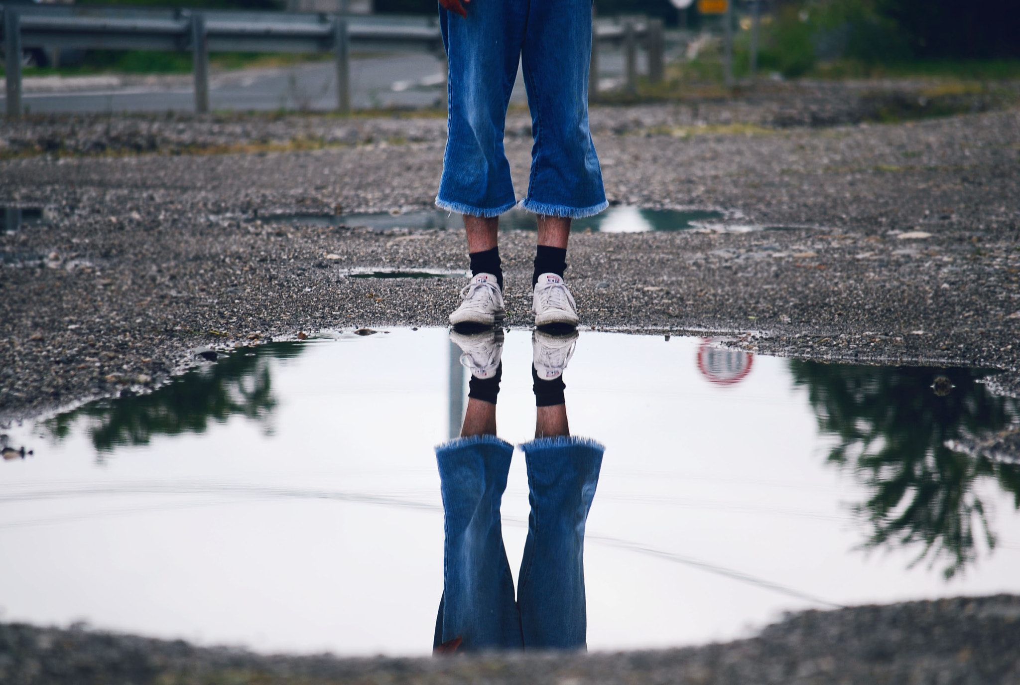 Nikon D80 sample photo. Reflection photography