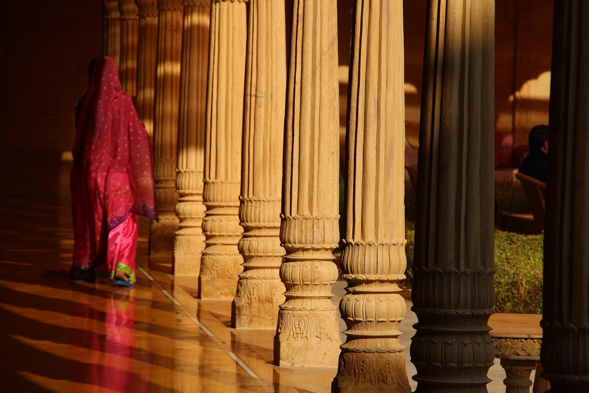 Canon EF 22-55mm f/4-5.6 USM sample photo. Corridors of jaisalmer photography