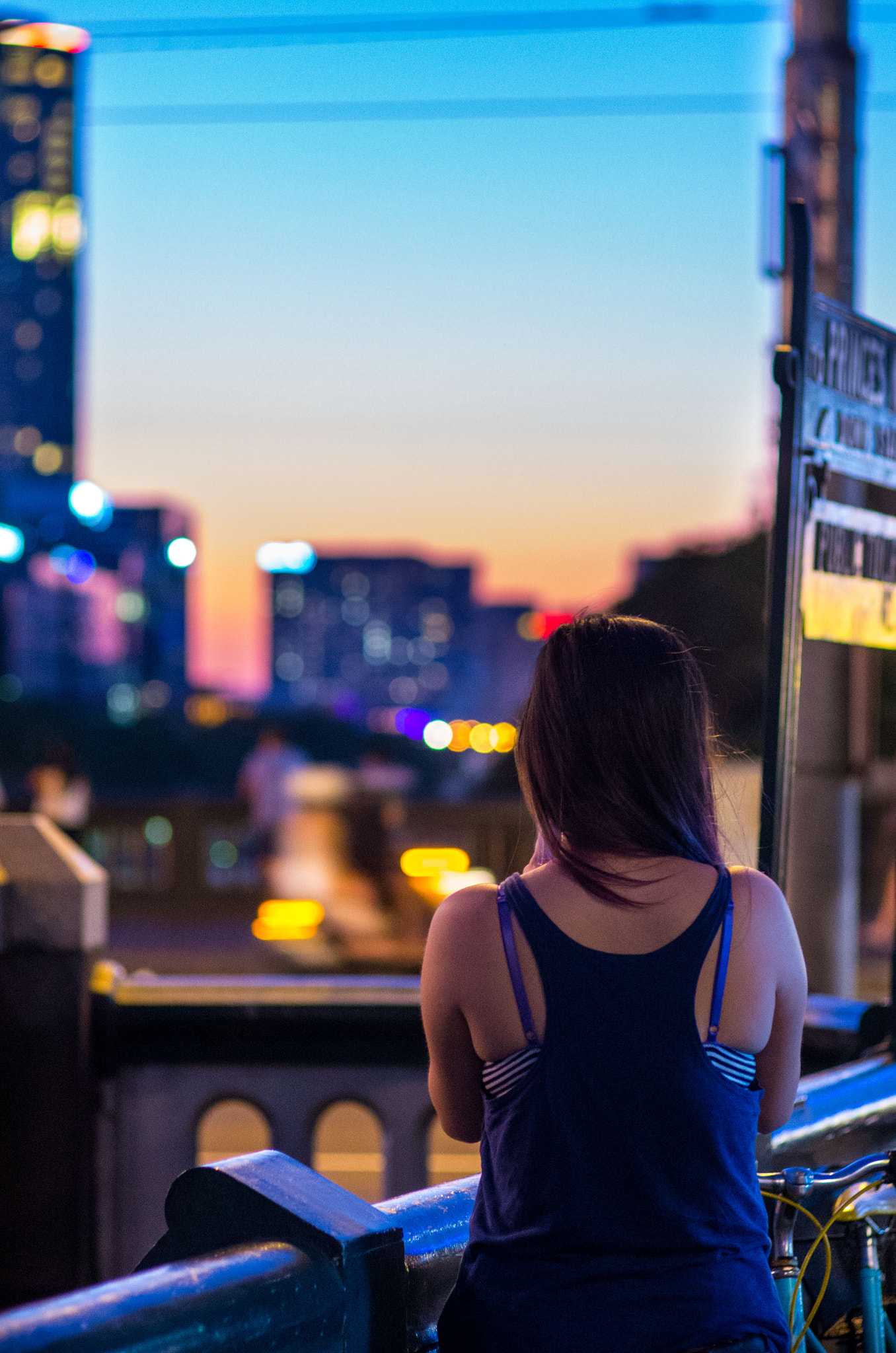 Pentax smc FA 77mm 1.8 Limited sample photo. Dusk photography