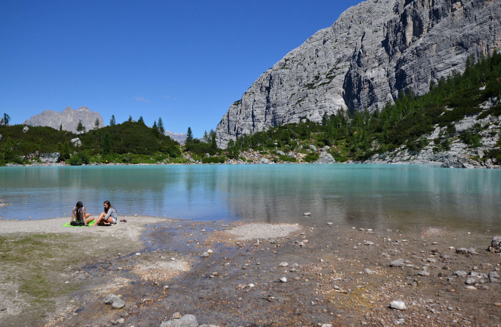 Nikon D3100 + Sigma 10-20mm F3.5 EX DC HSM sample photo. Lago di sorapis photography