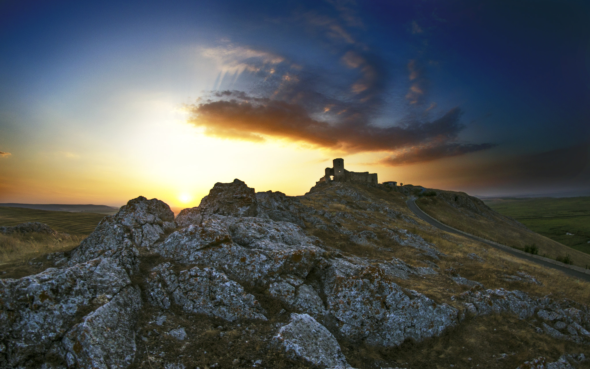 Nikon D5100 + Samyang 8mm F3.5 Aspherical IF MC Fisheye sample photo. The stronghold photography