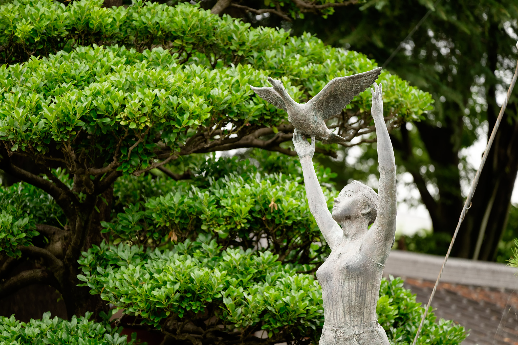 Fujifilm X-T10 + Fujifilm XF 50-140mm F2.8 R LM OIS WR sample photo. Freedom statue photography