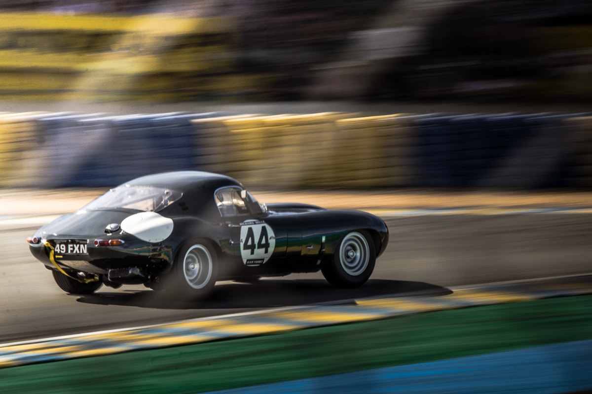 Canon EOS 60D + Canon EF 100-400mm F4.5-5.6L IS USM sample photo. Jaguar e-type low drag (1963) photography