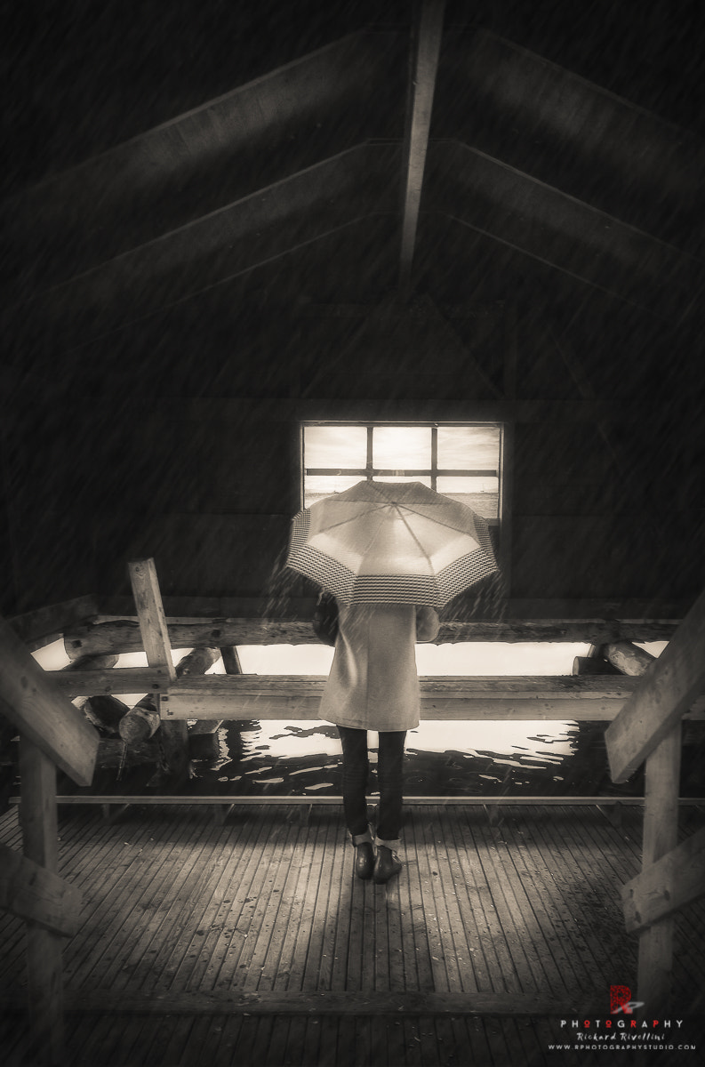 Canon EOS 5D sample photo. Under the umbrella photography