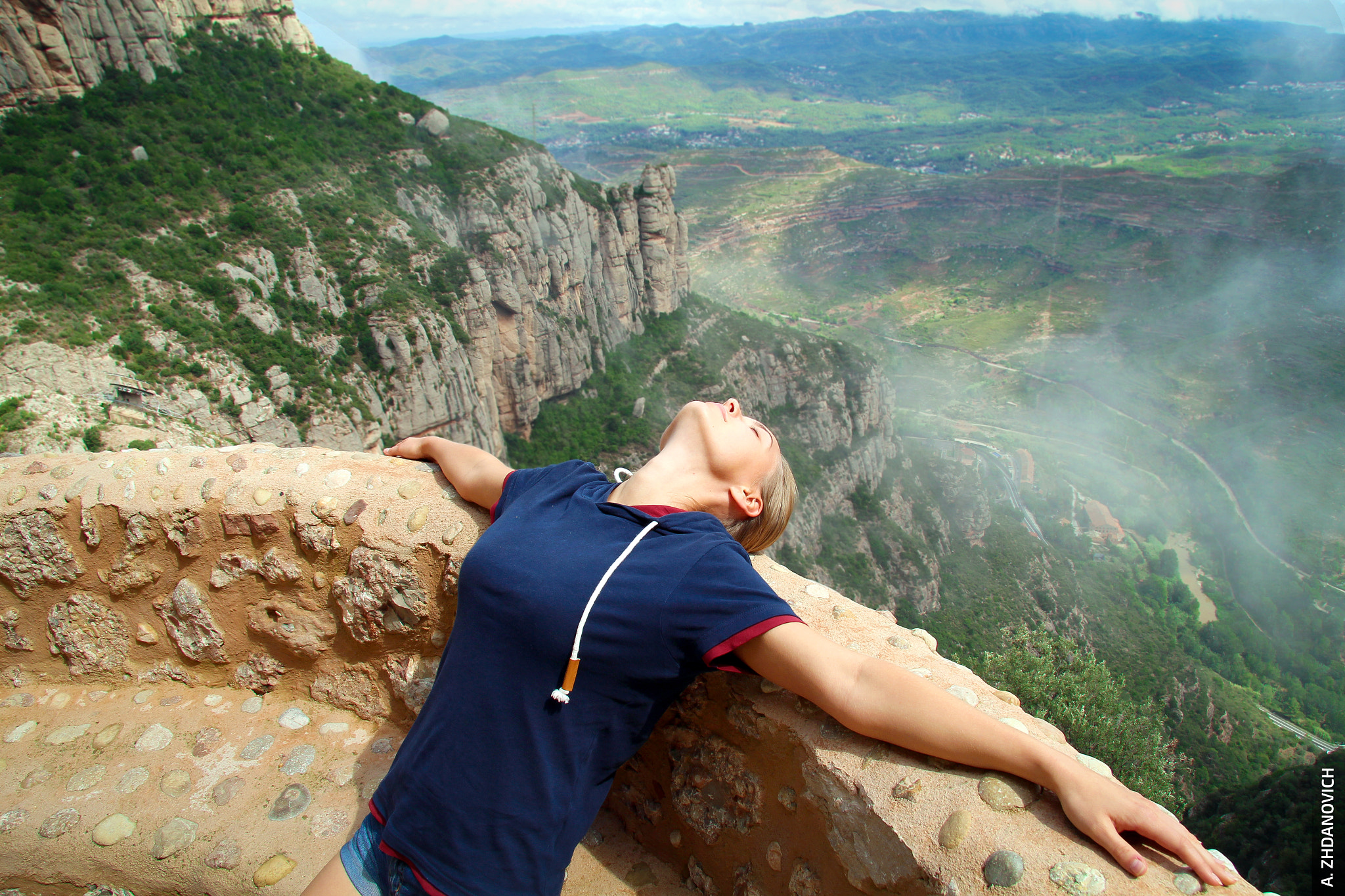 Canon EF-S 17-85mm F4-5.6 IS USM sample photo. Girl at the edge of...montserrat photography