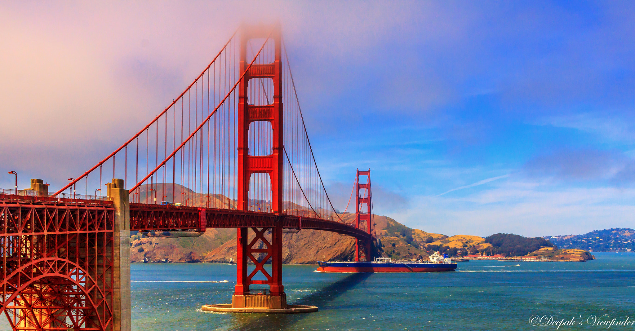 Canon EOS 450D (EOS Rebel XSi / EOS Kiss X2) sample photo. The golden gate bridge photography