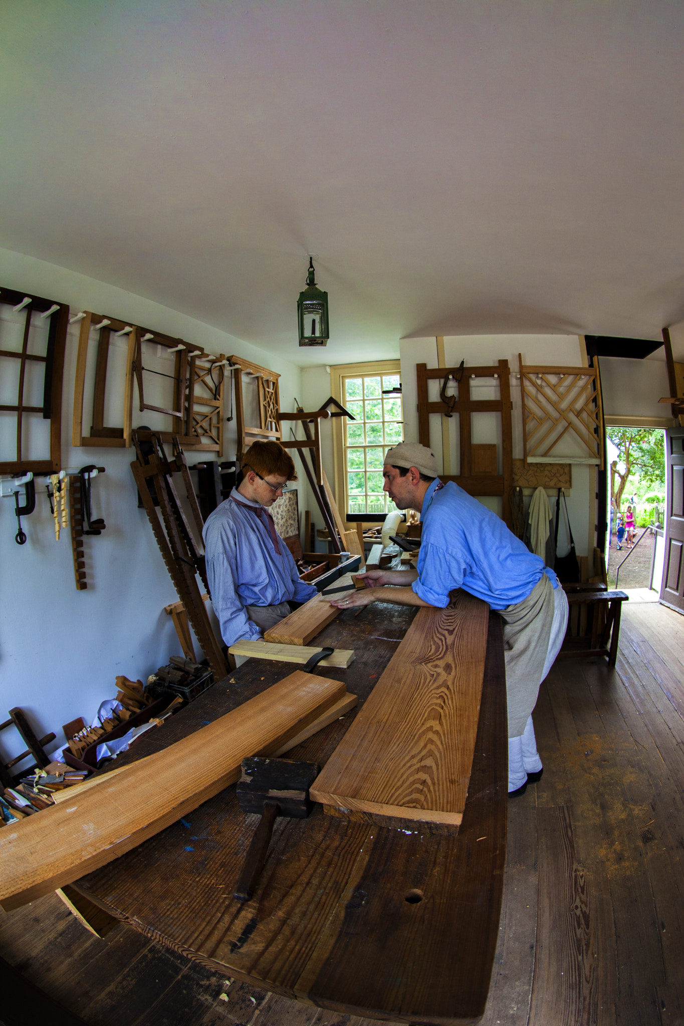 Canon EF 8-15mm F4L Fisheye USM sample photo. Joiners shop in williamsburg virginia 3329vt photography