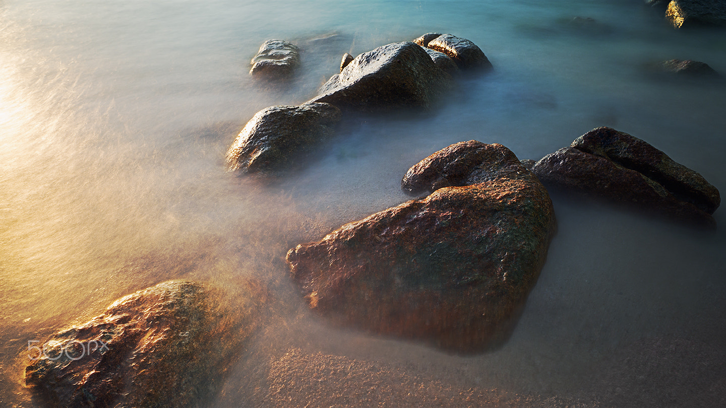 Sony Alpha a99 sample photo. Rocks in light photography