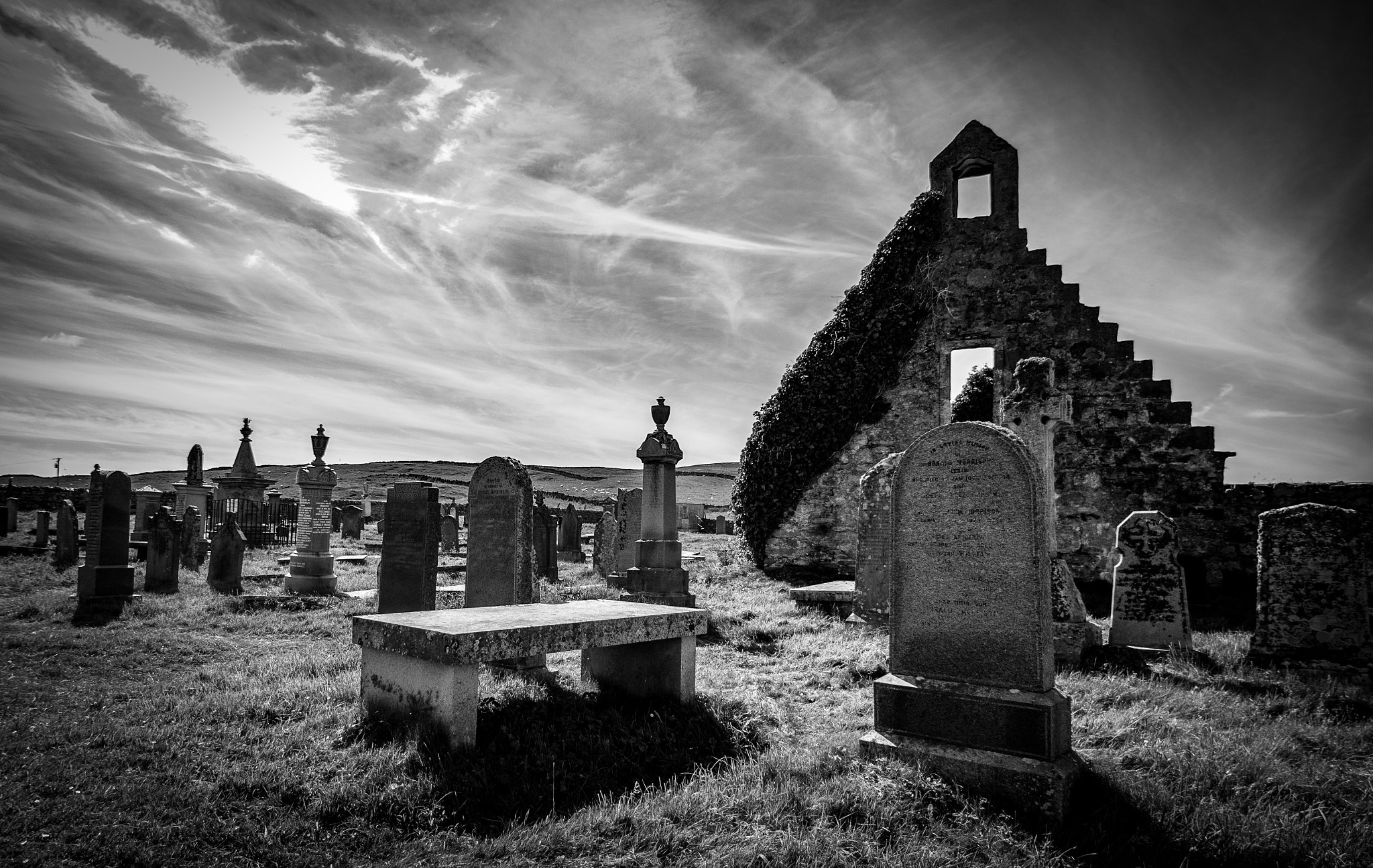 Tokina AT-X Pro 12-24mm F4 (IF) DX sample photo. Balnakeil church - scotland photography