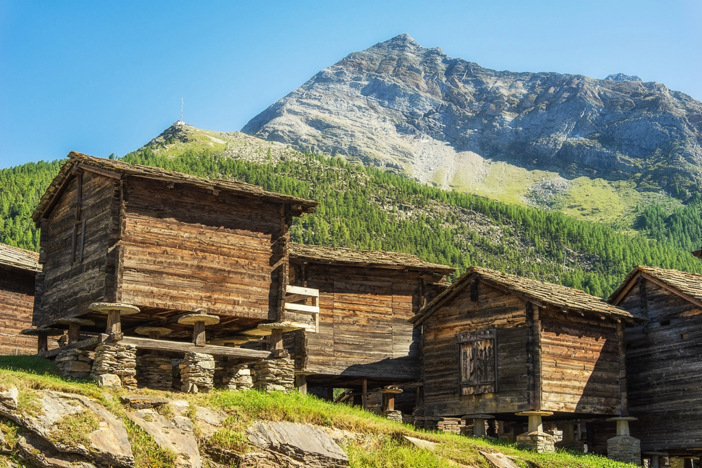 Sony a7 + E 50mm F1.4 sample photo. Swiss huts photography